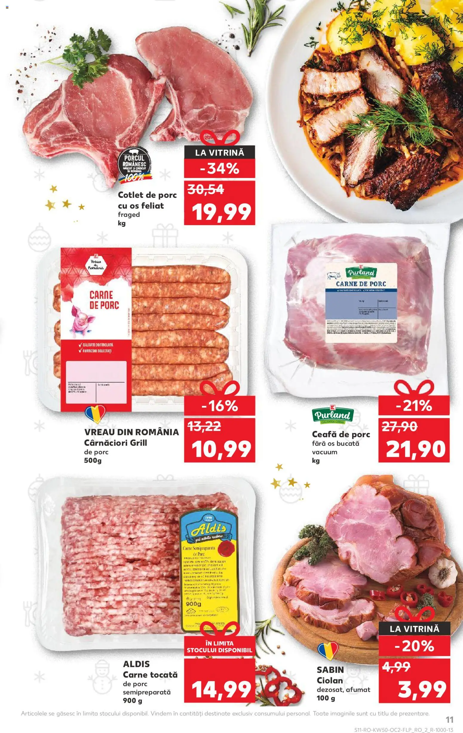 Catalog Kaufland 10 - 15 Decembrie 2025 | Pagina 11 | Produse: Grill, Keçeli kalem, Vitrină, Carne tocată
