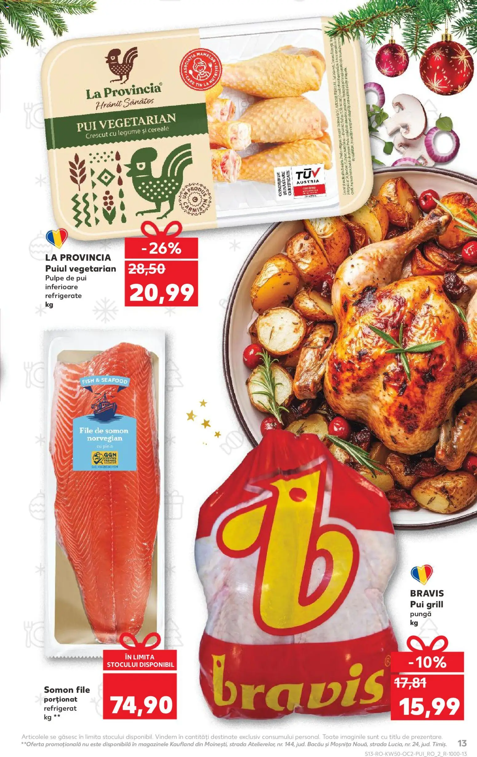 Catalog Kaufland 10 - 15 Decembrie 2025 | Pagina 13 | Produse: Grill, Hacıyatmaz Kedi Oyuncağı, Cereale, Legume