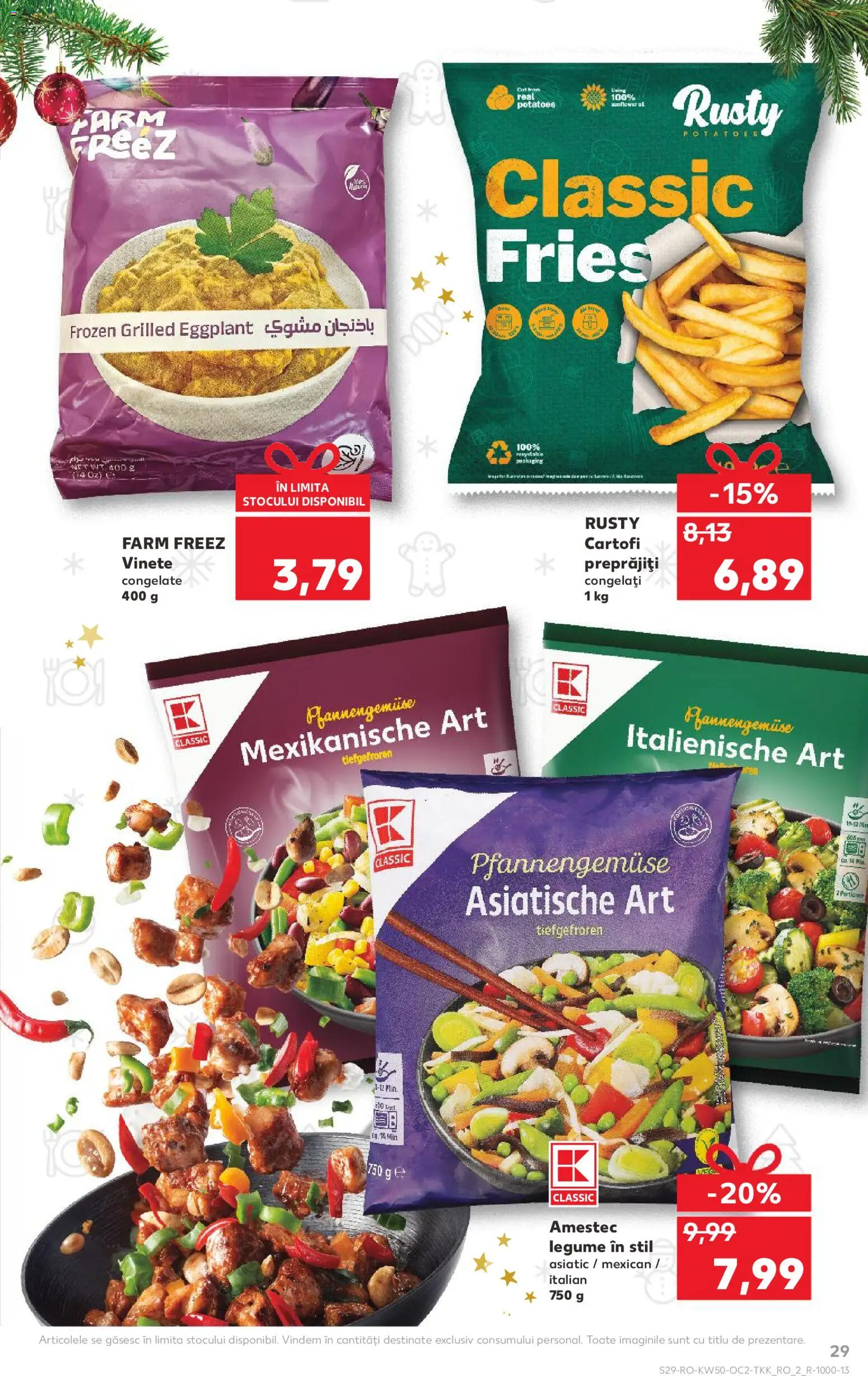 Catalog Kaufland 10 - 15 Decembrie 2025 | Pagina 29 | Produse: Cartofi, Legume
