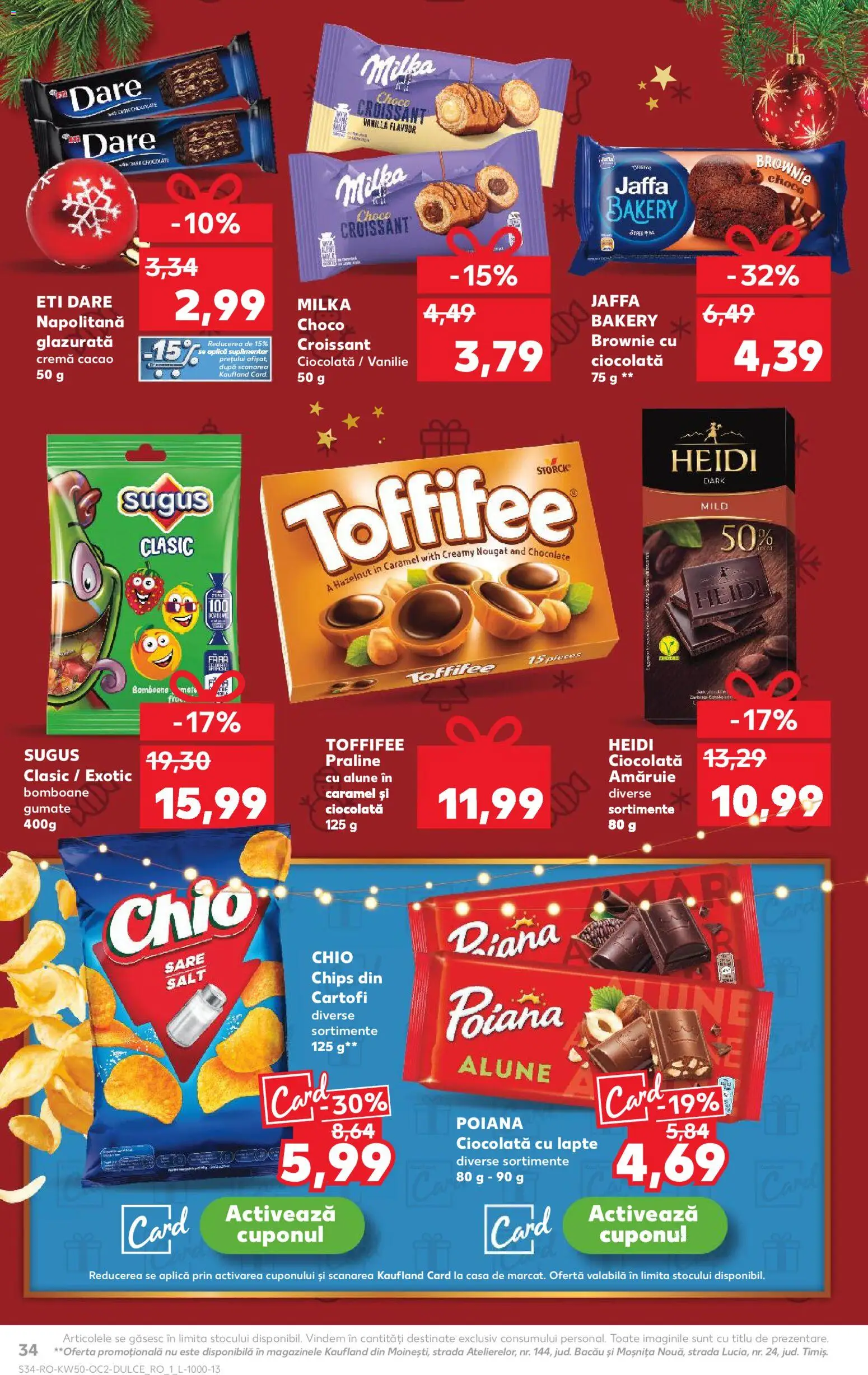 Catalog Kaufland 10 - 15 Decembrie 2025 | Pagina 34 | Produse: Alune, Praline, Lapte, Cacao