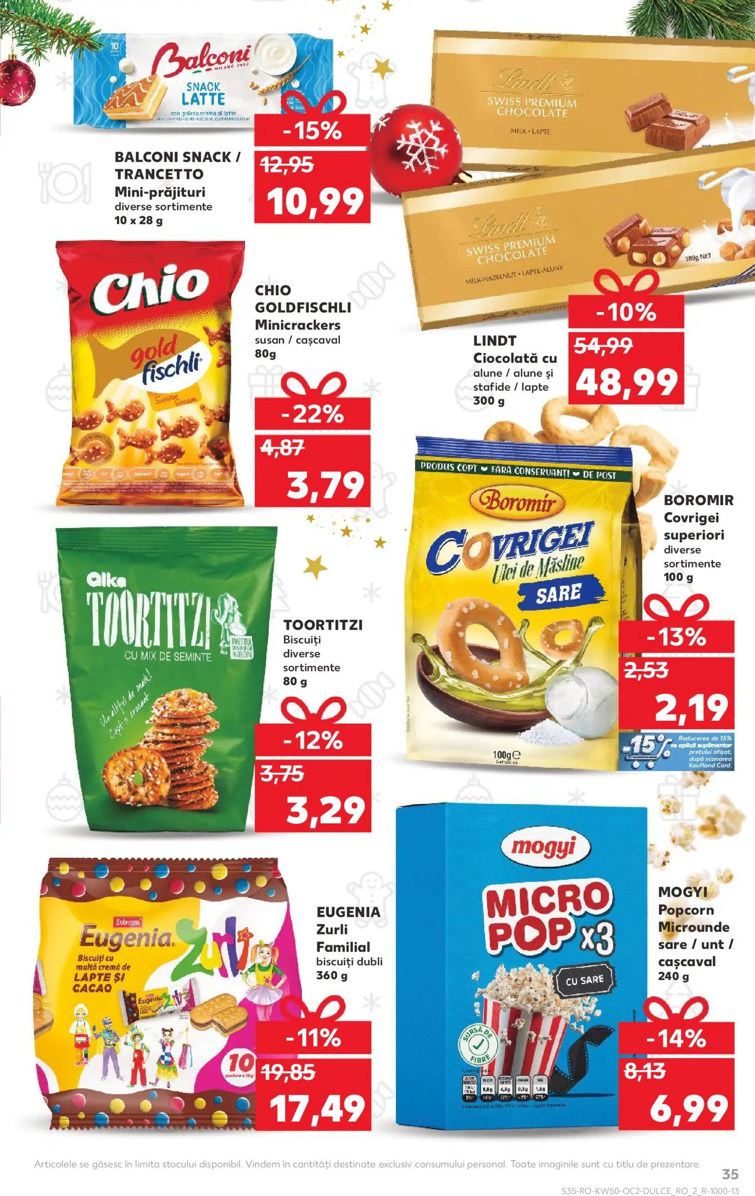 Catalog Kaufland 10 - 15 Decembrie 2025 | Pagina 35 | Produse: Covrigei, Unt, Cremă, Ulei