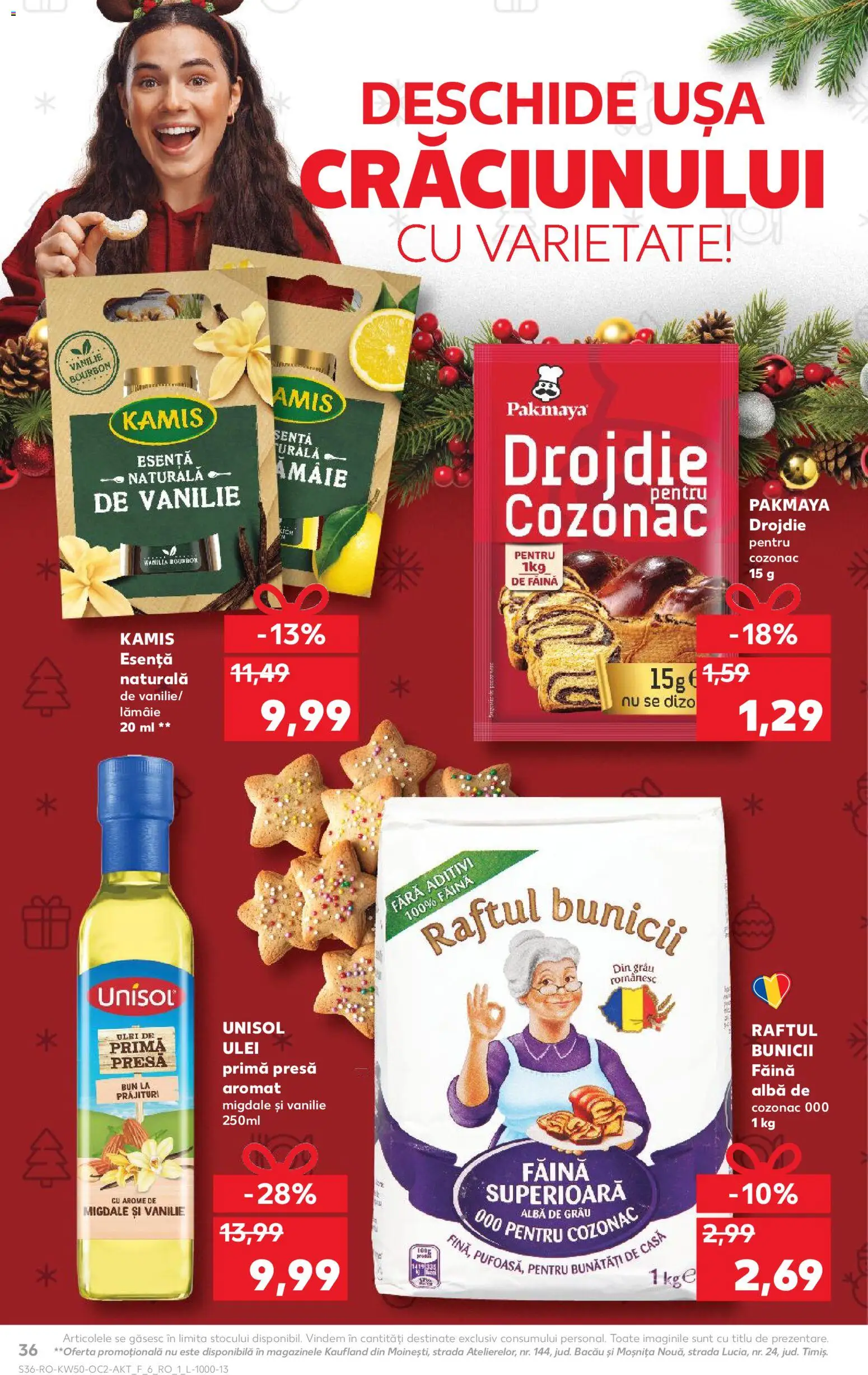 Catalog Kaufland 10 - 15 Decembrie 2025 | Pagina 36 | Produse: Presă, Migdale, Ulei, Lămâie