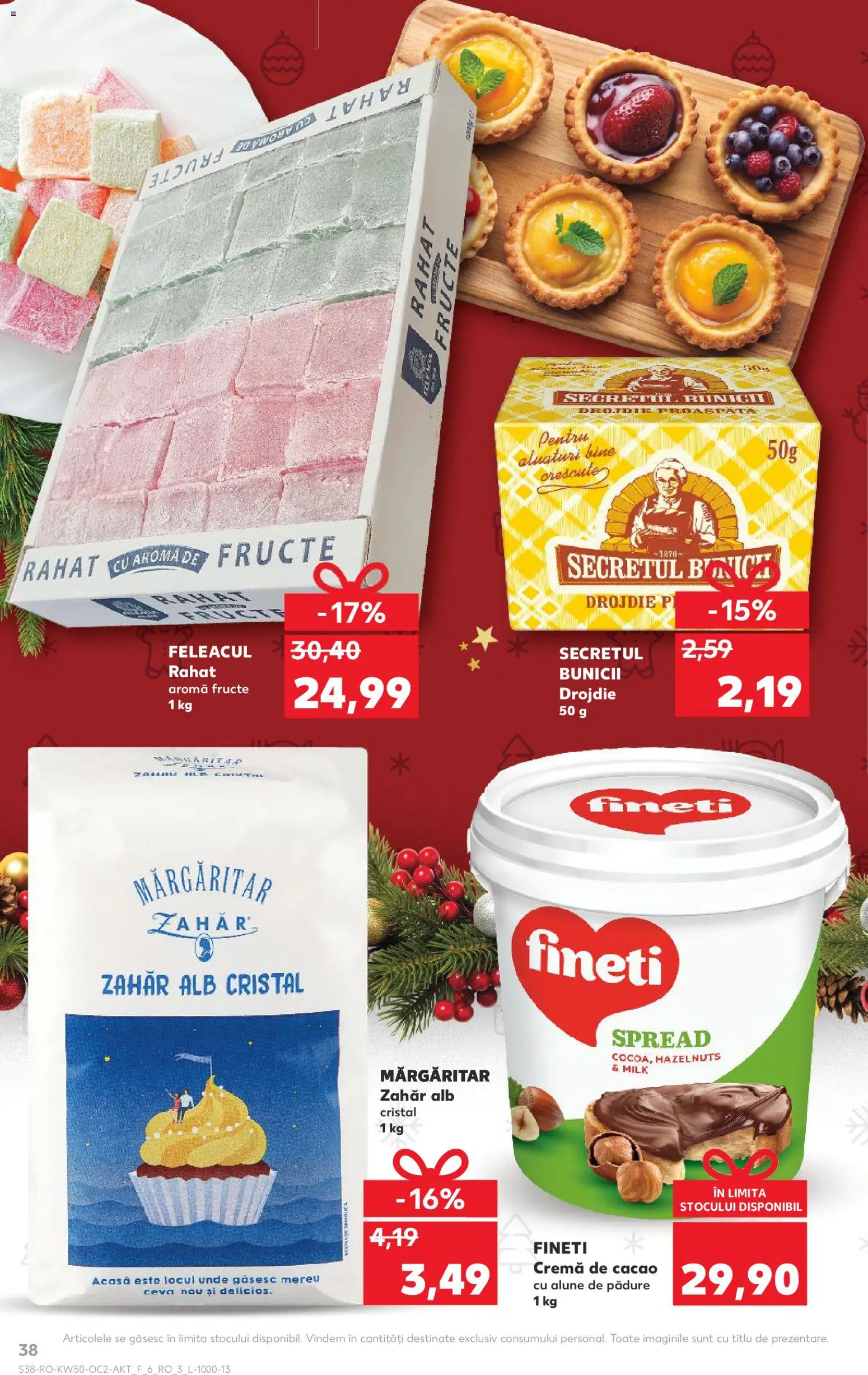 Catalog Kaufland 10 - 15 Decembrie 2025 | Pagina 38 | Produse: Alune, Cremă, Cacao, Fructe