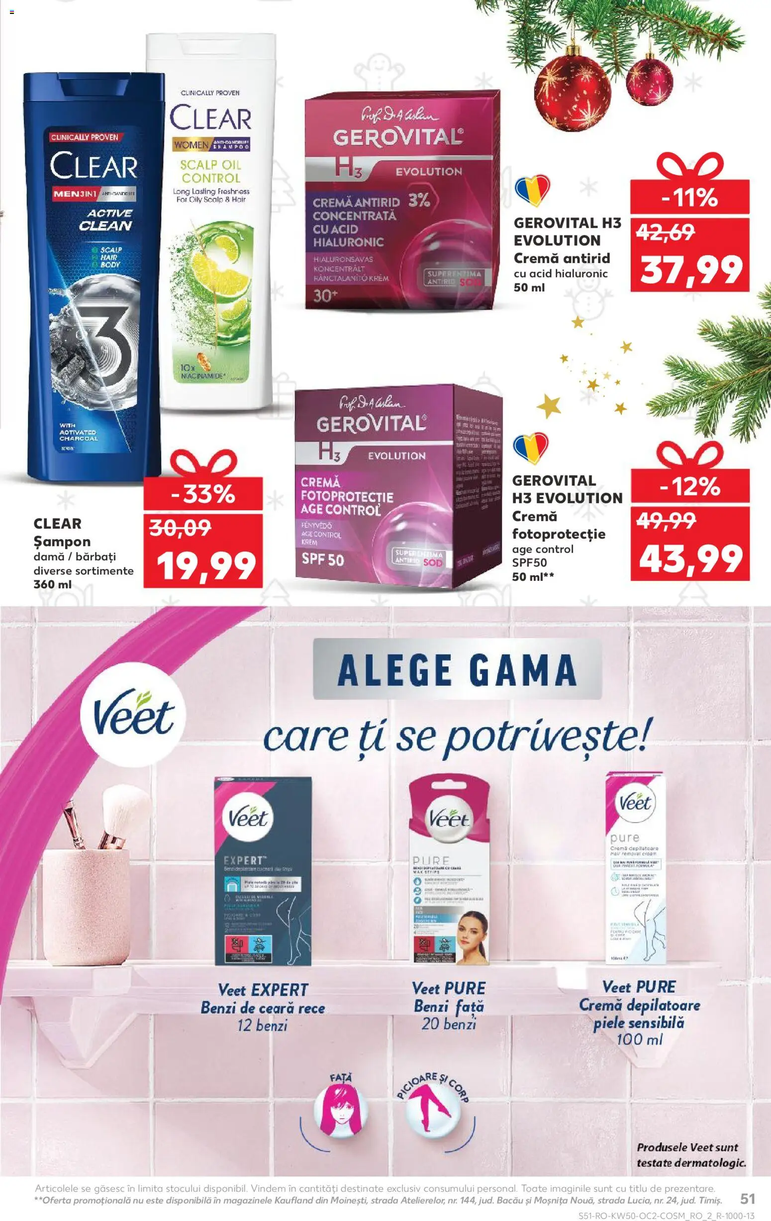 Catalog Kaufland 10 - 15 Decembrie 2025 | Pagina 51 | Produse: Pomelo, Body, Șampon, Cremă depilatoare