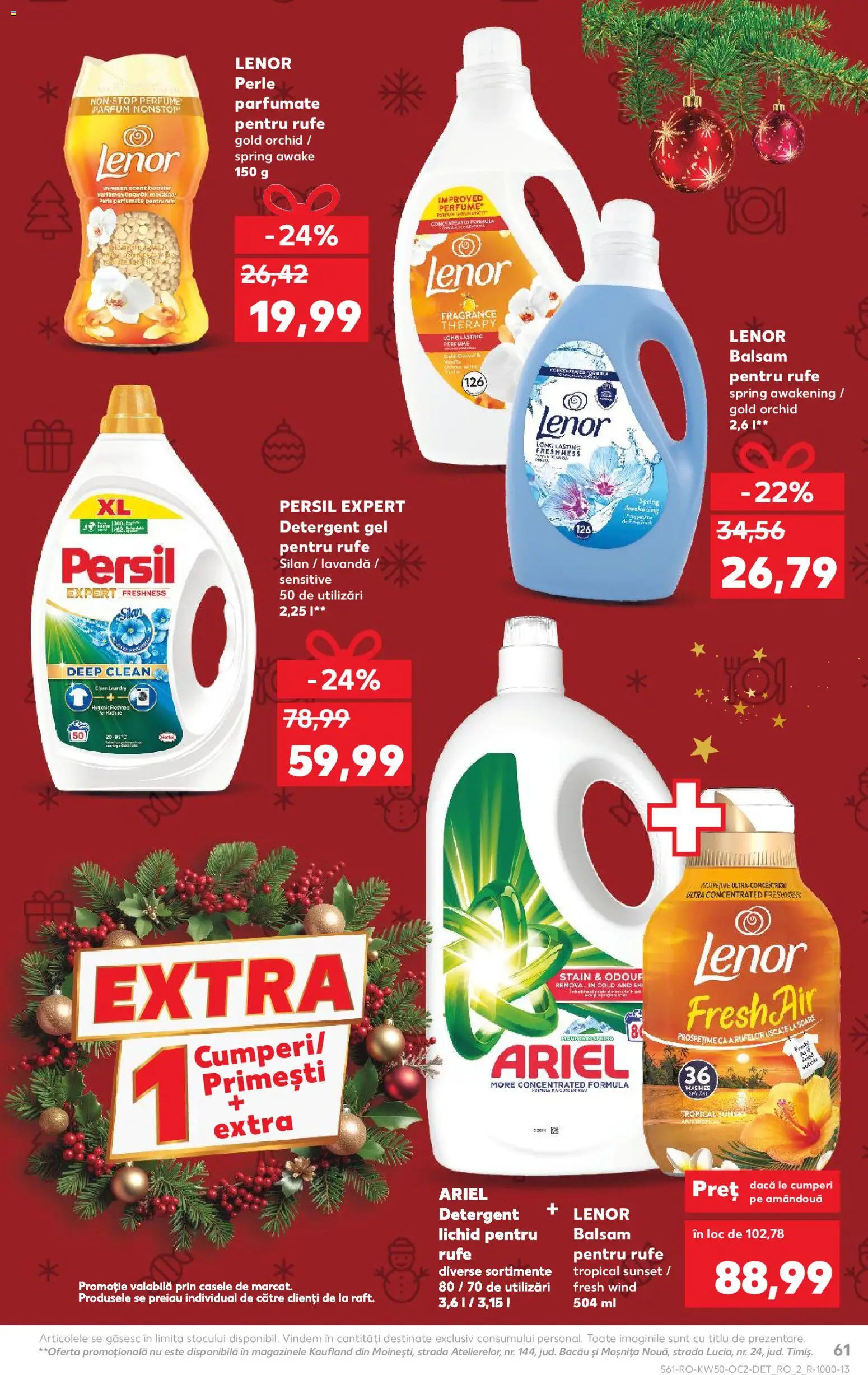 Catalog Kaufland 10 - 15 Decembrie 2025 | Pagina 61 | Produse: Akrilik boya, Parfum, Balsam, Detergent