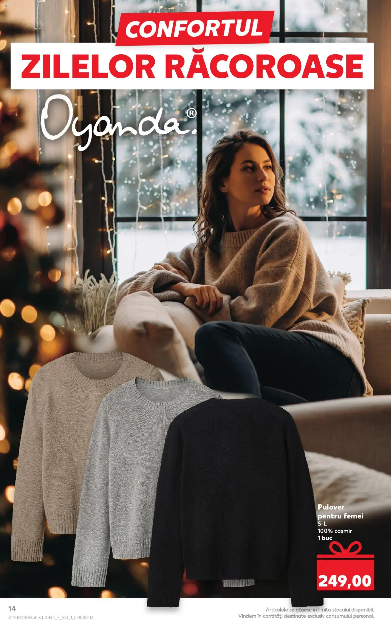 Catalog Kaufland 10 - 15 Decembrie 2025 | Pagina 14 | Produse: Pulover