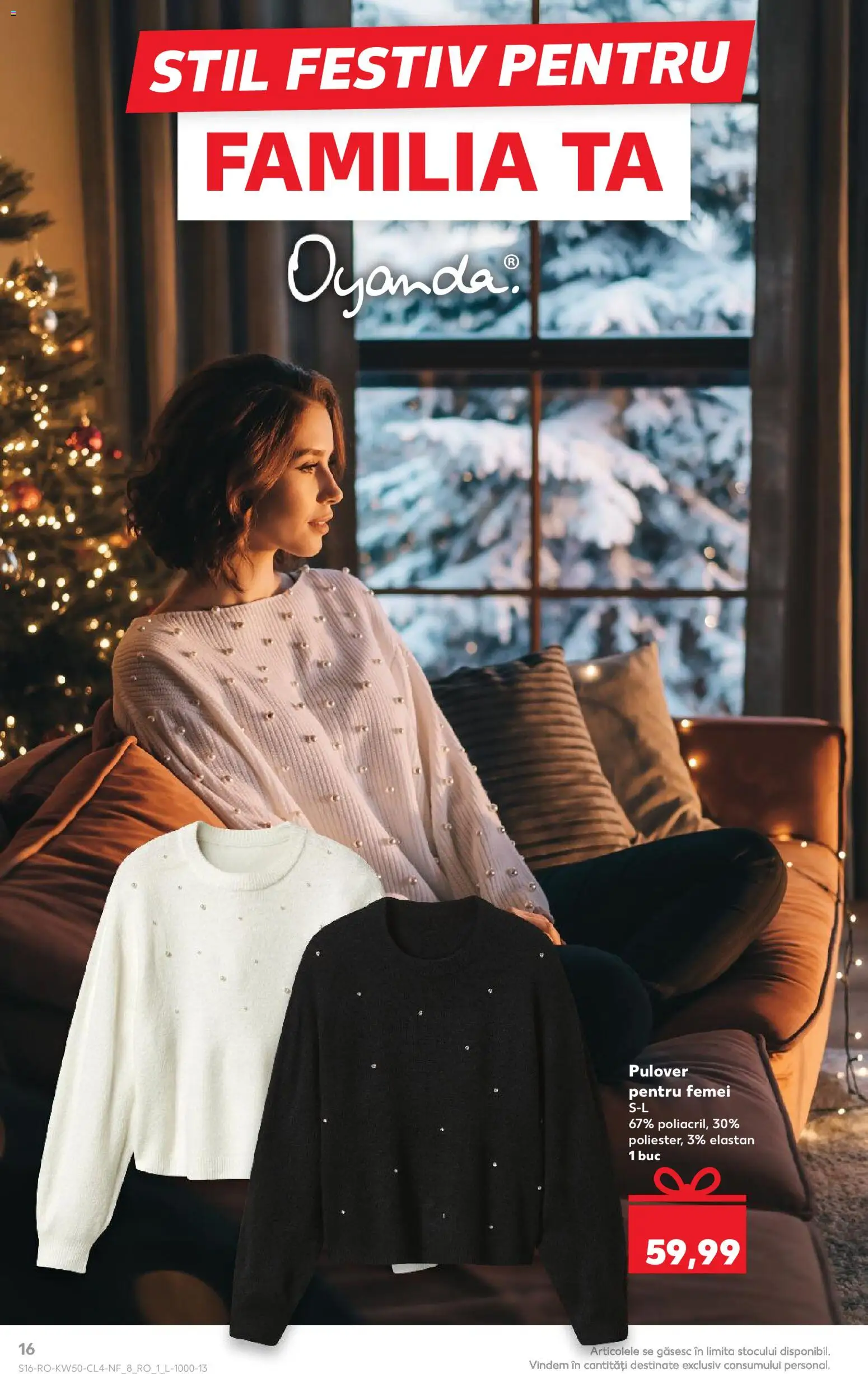 Catalog Kaufland 10 - 15 Decembrie 2025 | Pagina 16 | Produse: Pulover