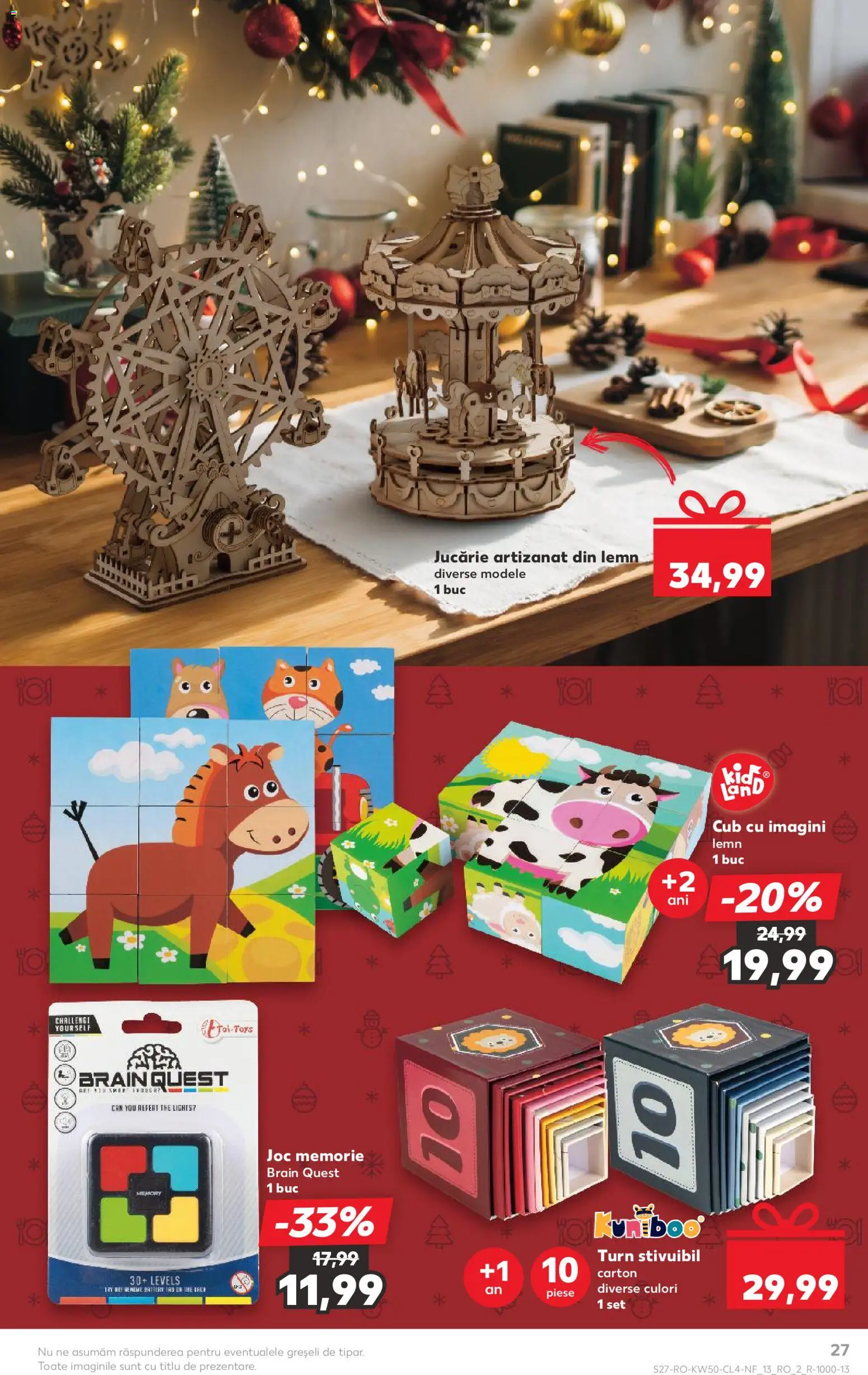 Catalog Kaufland 10 - 15 Decembrie 2025 | Pagina 27 | Produse: Memorie, Joc