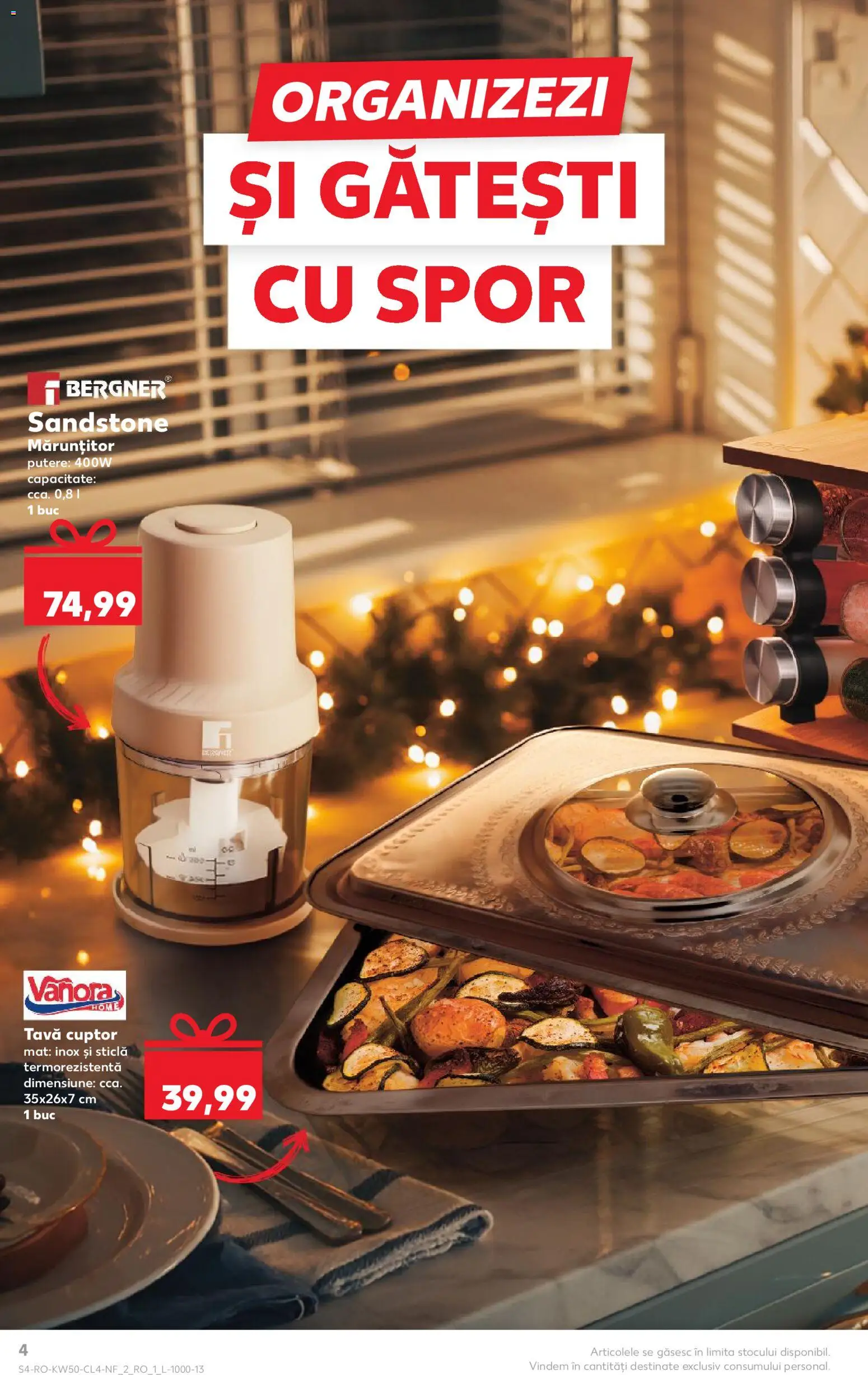 Catalog Kaufland 10 - 15 Decembrie 2025 | Pagina 4 | Produse: Cuptor