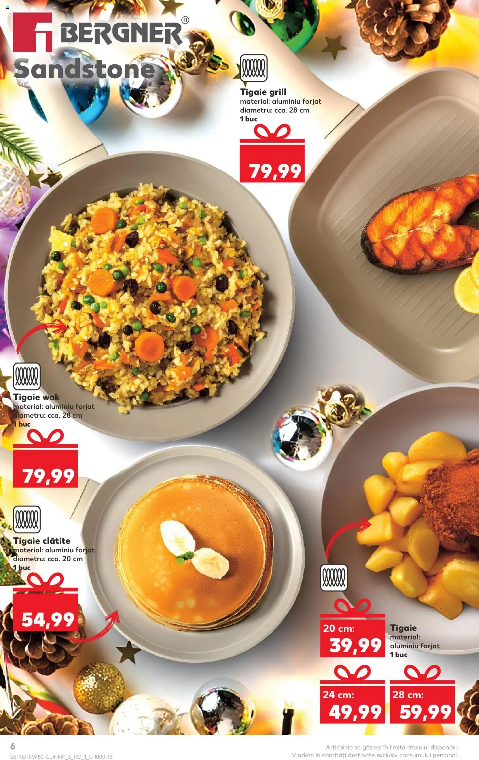 Catalog Kaufland 10 - 15 Decembrie 2025 | Pagina 6 | Produse: Tigaie, Grill, Clătite