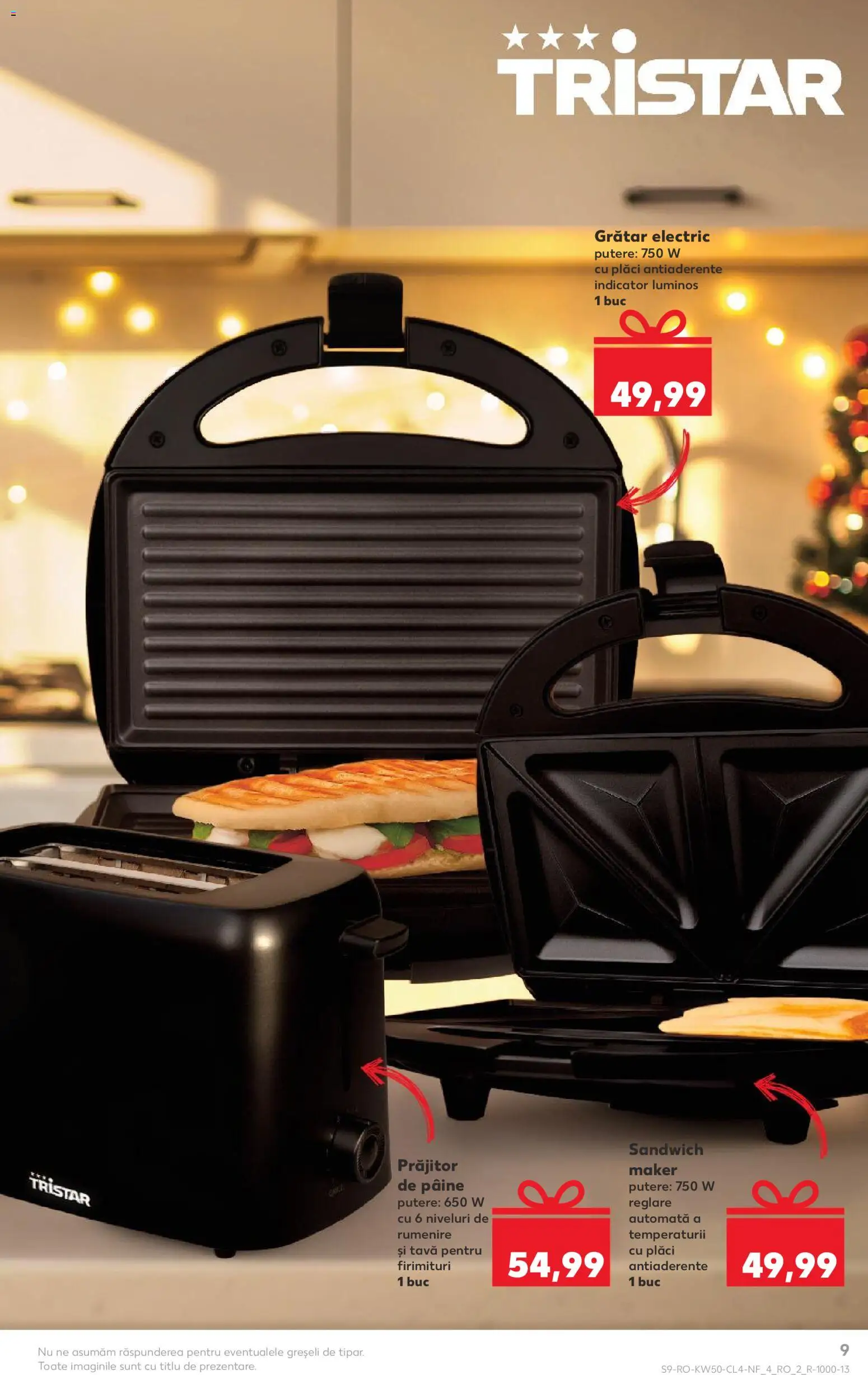 Catalog Kaufland 10 - 15 Decembrie 2025 | Pagina 9 | Produse: Grill, Toaster, Grătar, Pâine
