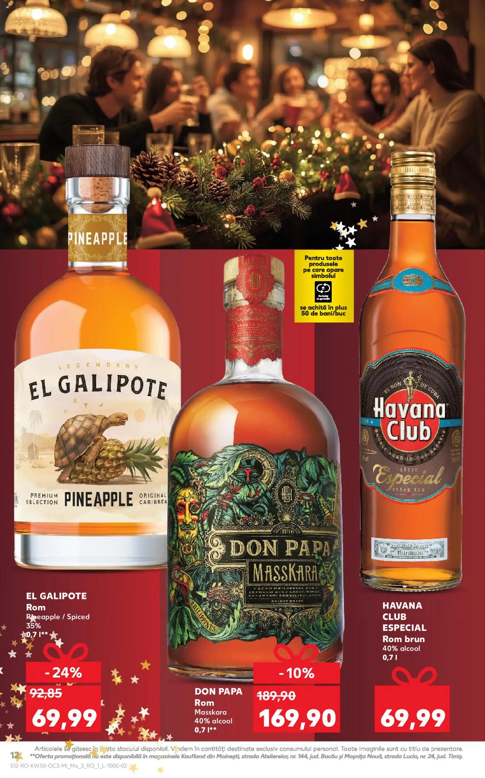 Catalog Kaufland 10 - 15 Decembrie 2025 | Pagina 12 | Produse: Rom