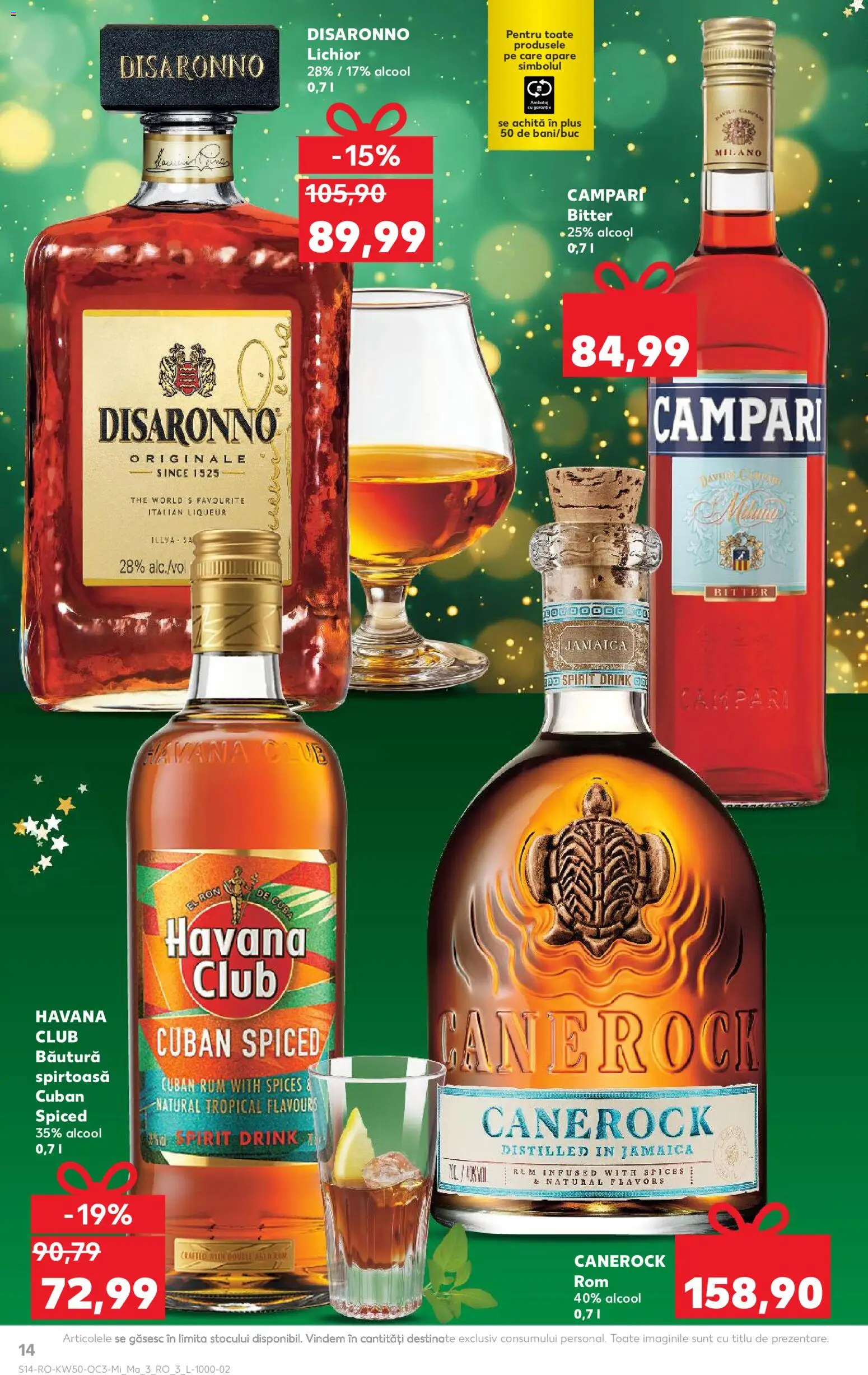 Catalog Kaufland 10 - 15 Decembrie 2025 | Pagina 14 | Produse: Lichior, Rom