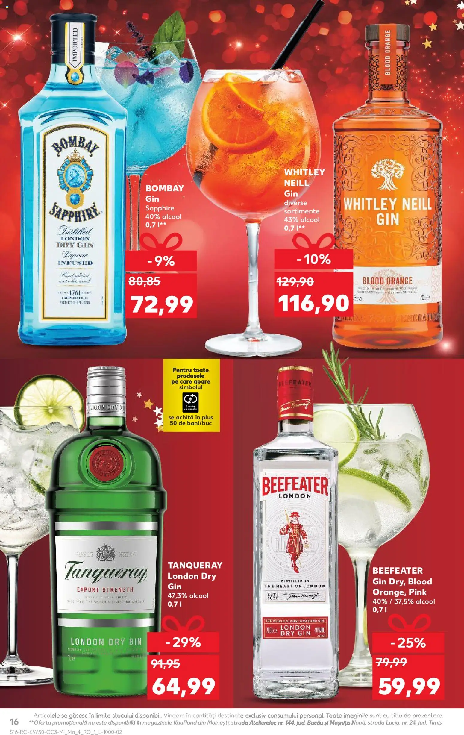 Catalog Kaufland 10 - 15 Decembrie 2025 | Pagina 16 | Produse: Gin