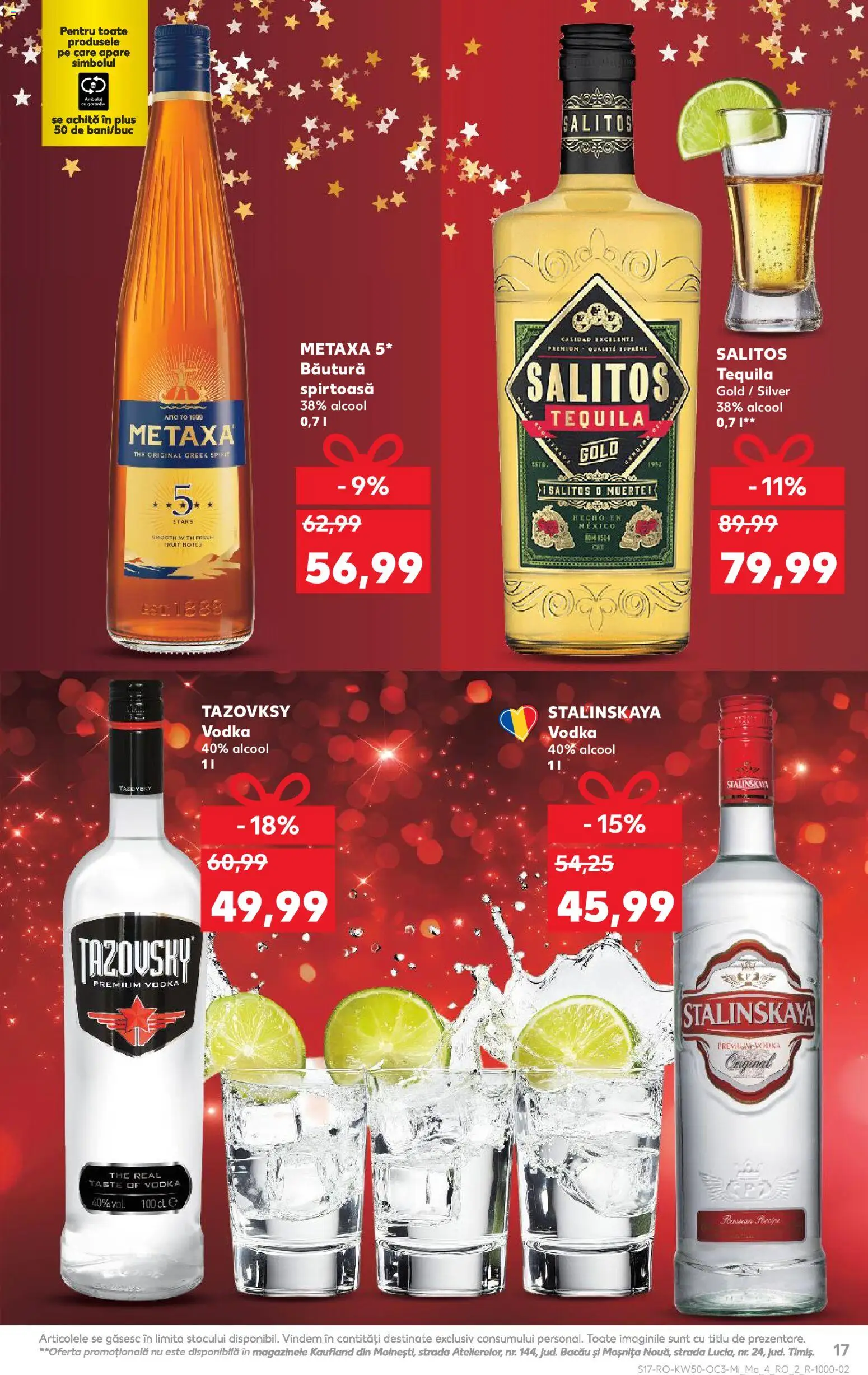 Catalog Kaufland 10 - 15 Decembrie 2025 | Pagina 17 | Produse: Vodka