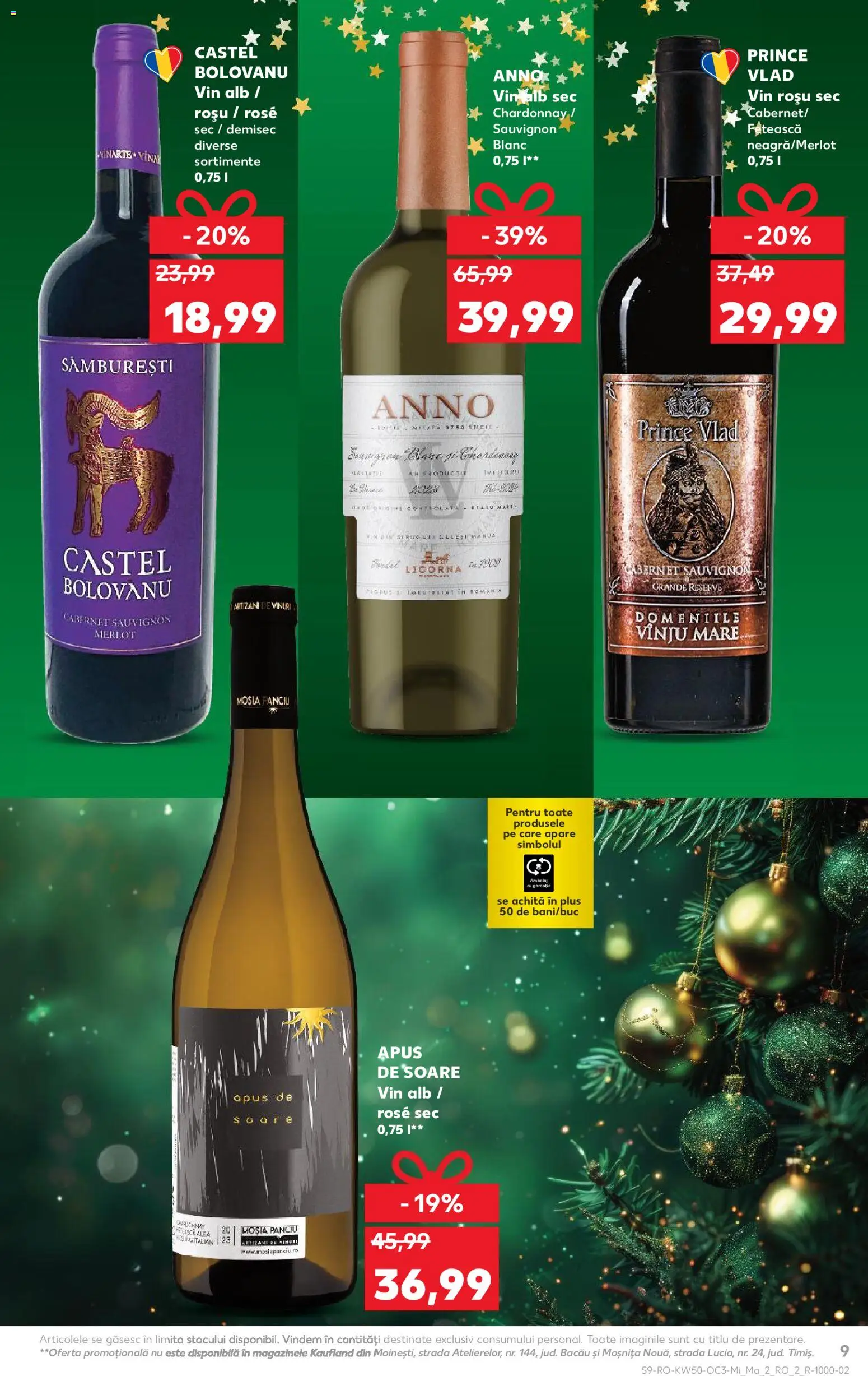 Catalog Kaufland 10 - 15 Decembrie 2025 | Pagina 9 | Produse: Vin