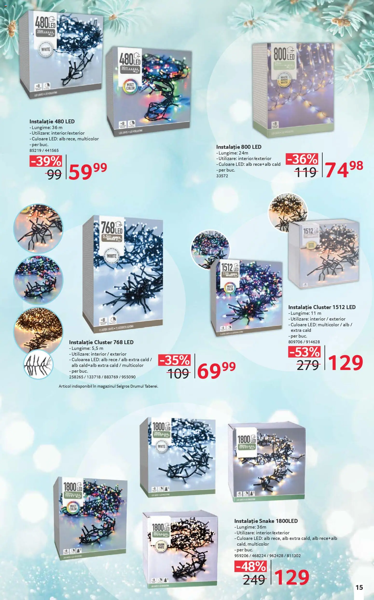 Catalog Selgros 6 - 23 Decembrie 2025 | Pagina 15 | Produse: Babak