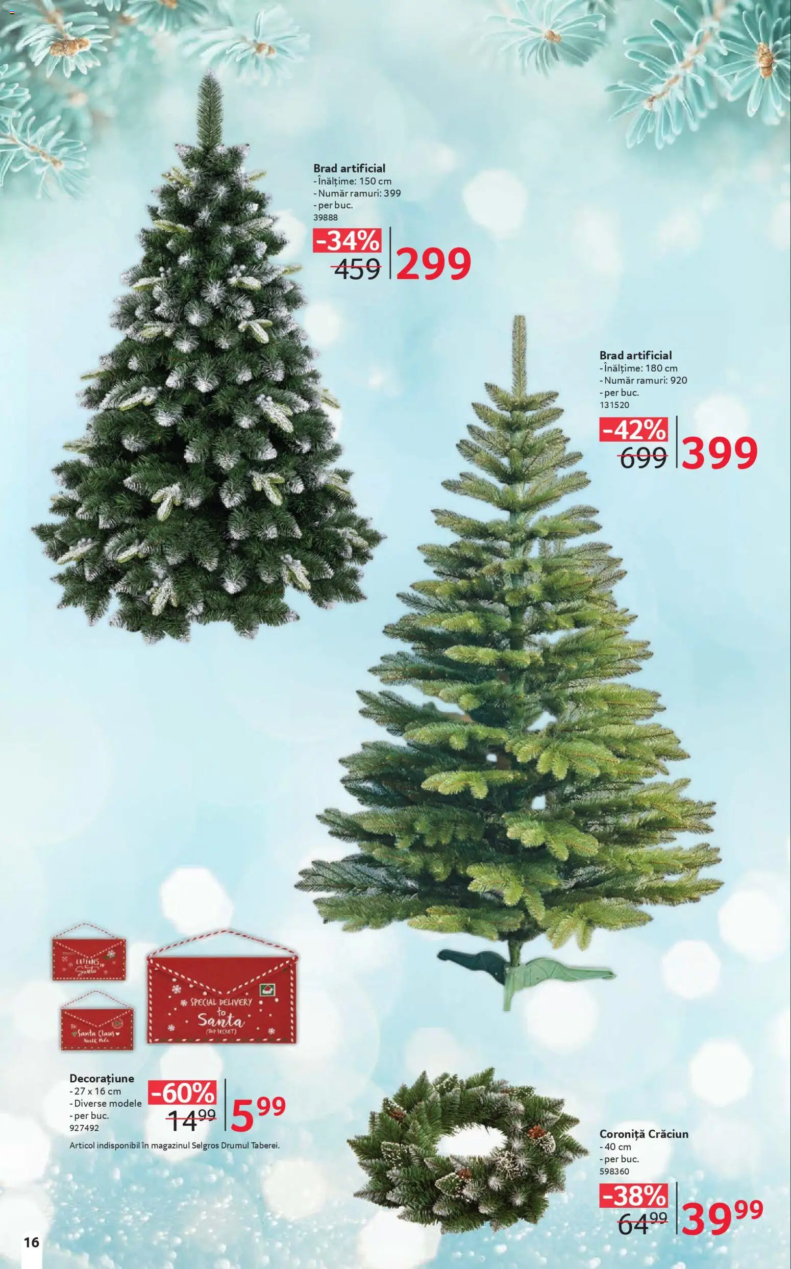 Catalog Selgros 6 - 23 Decembrie 2025 | Pagina 16 | Produse: Top
