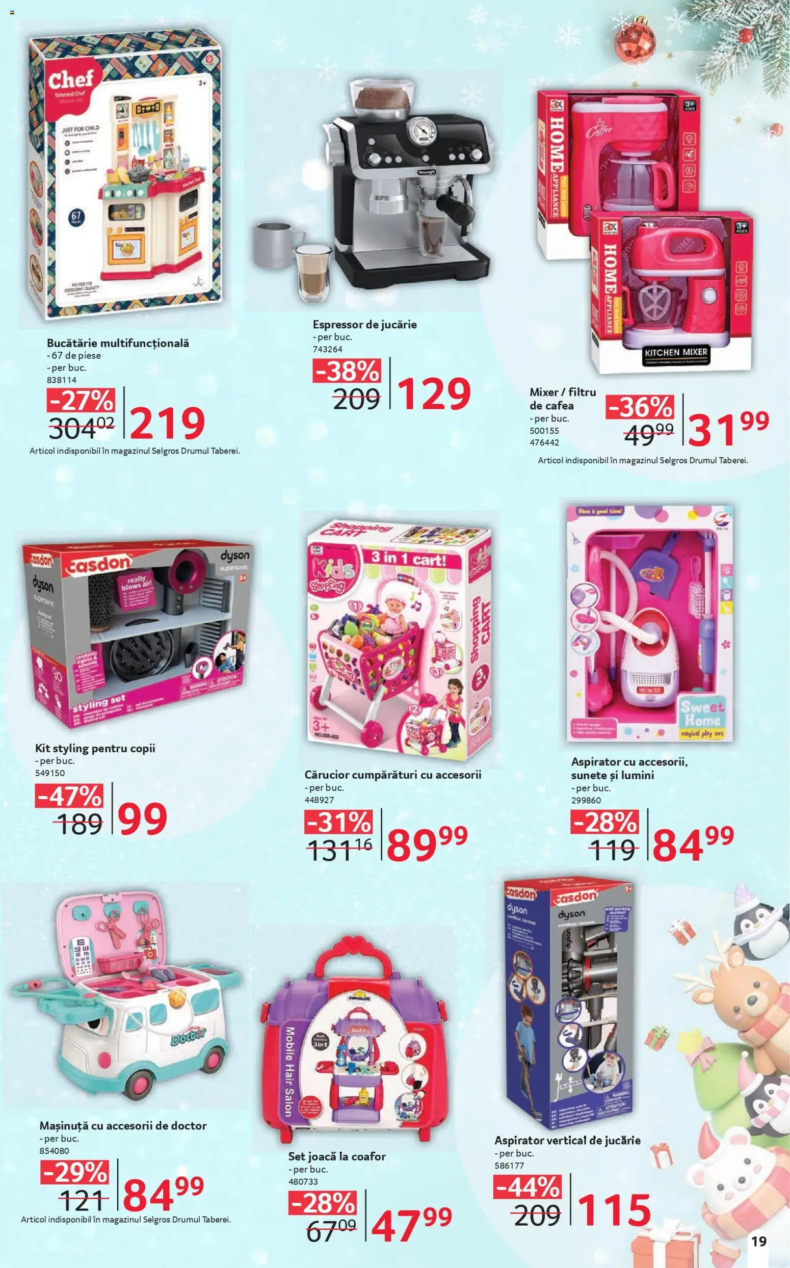 Catalog Selgros 6 - 23 Decembrie 2025 | Pagina 19 | Produse: Espressor, Mixer, Bucătărie, Cafea