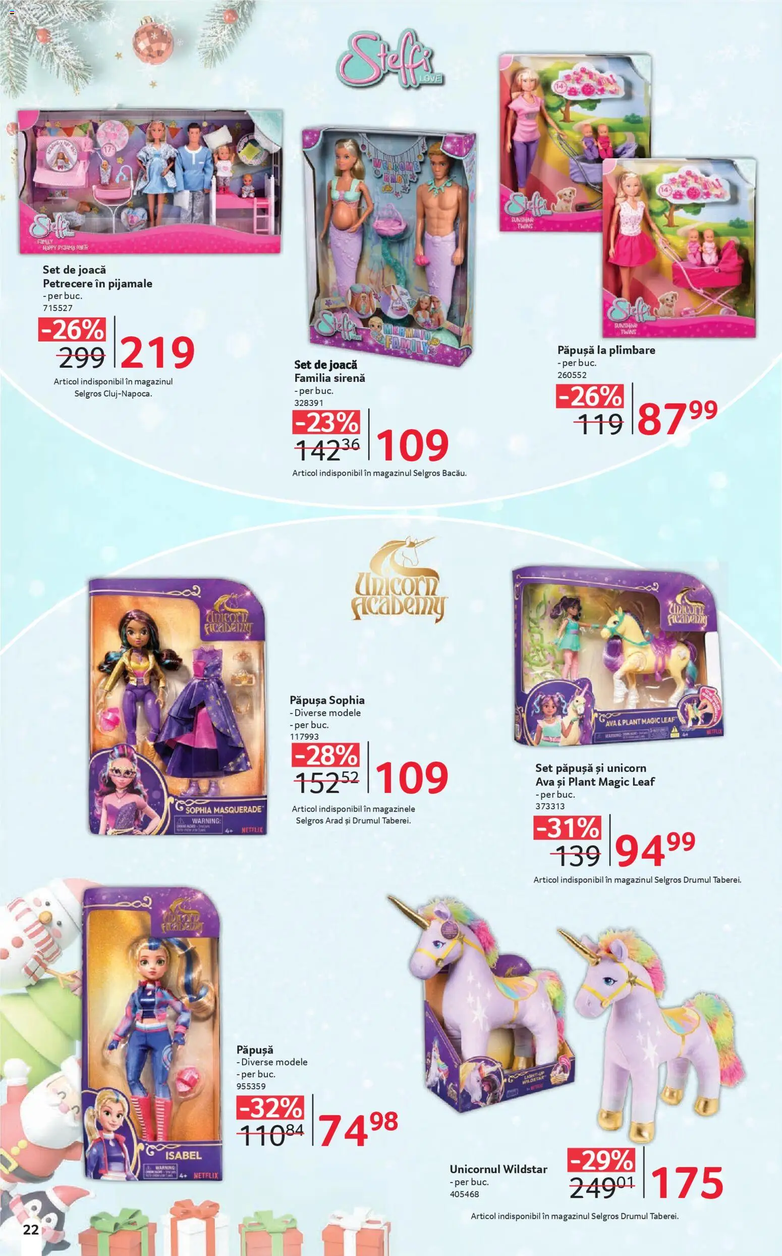 Catalog Selgros 6 - 23 Decembrie 2025 | Pagina 22 | Produse: Pijamale