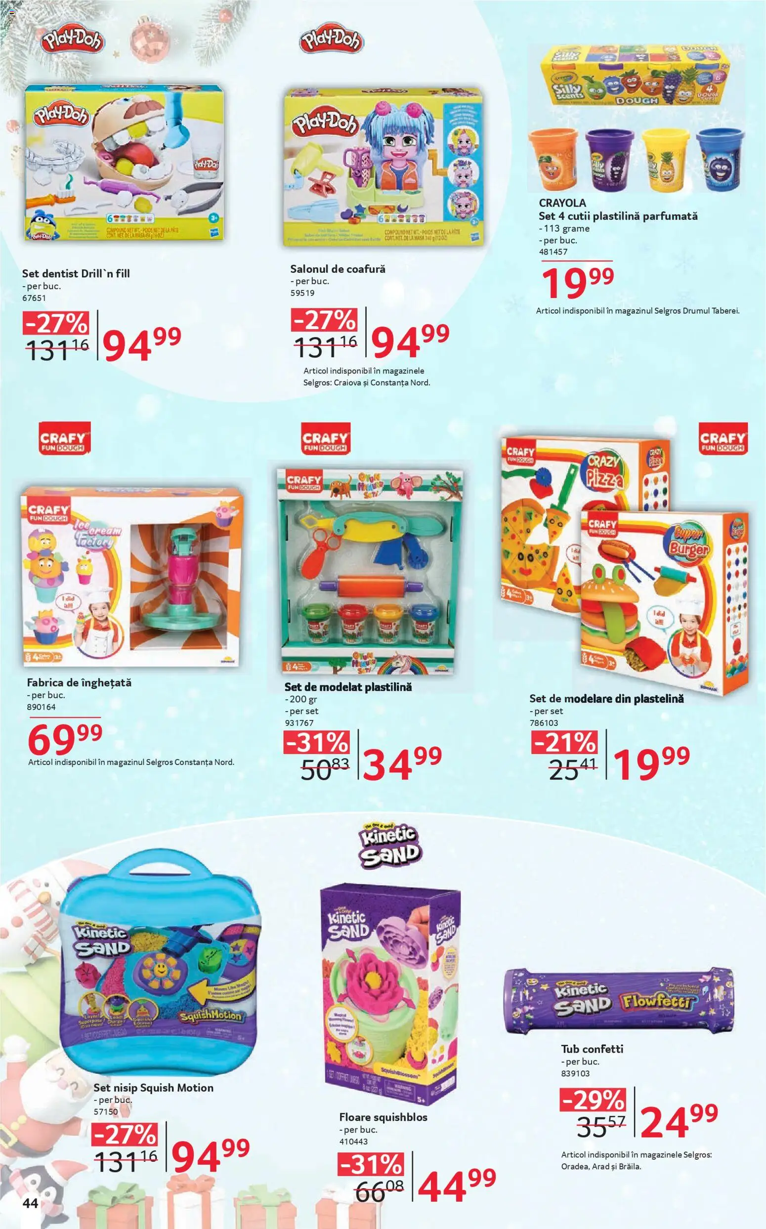 Catalog Selgros 6 - 23 Decembrie 2025 | Pagina 44 | Produse: Pate, Pizza, Burger, Înghețată