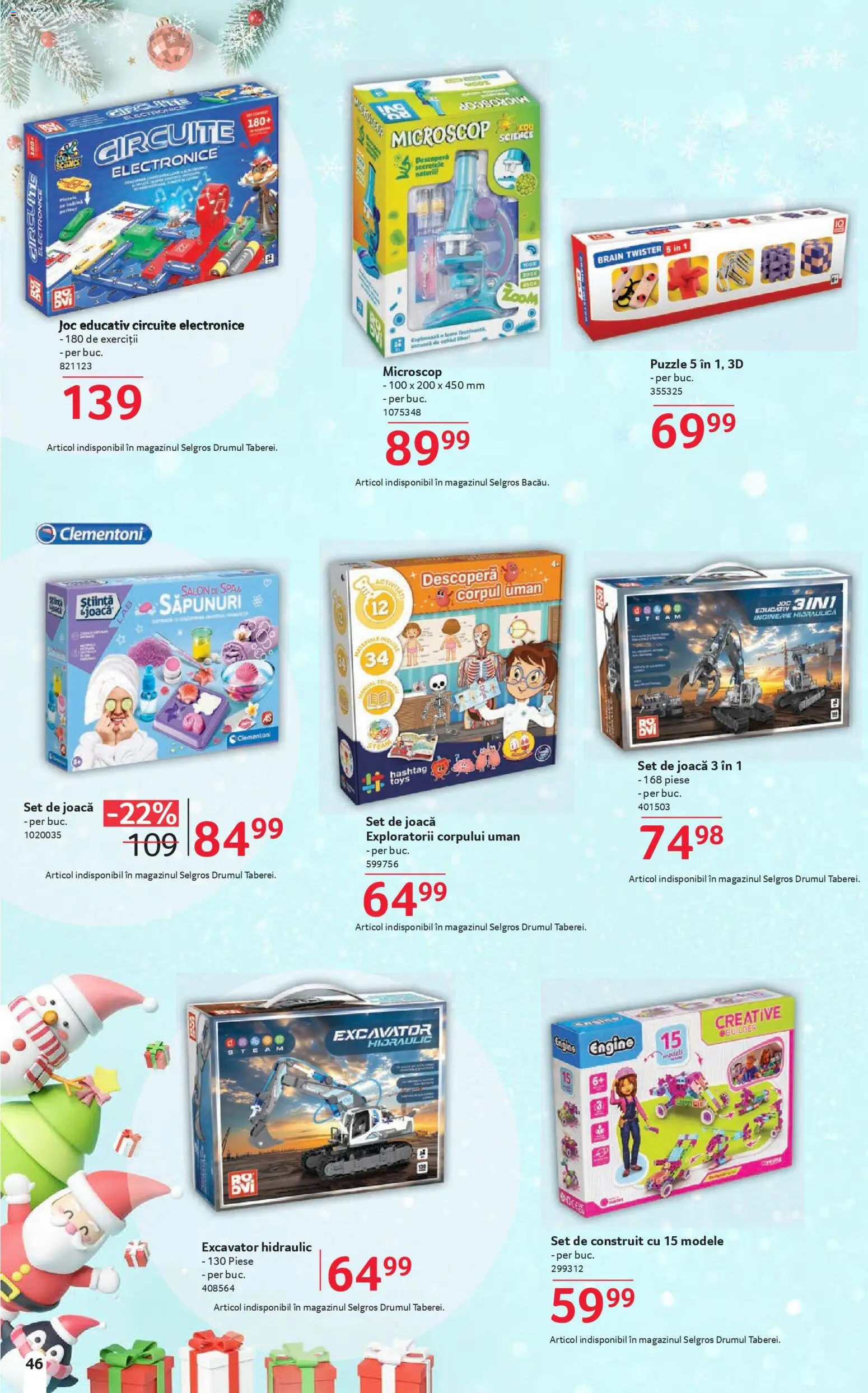 Catalog Selgros 6 - 23 Decembrie 2025 | Pagina 46 | Produse: Joc