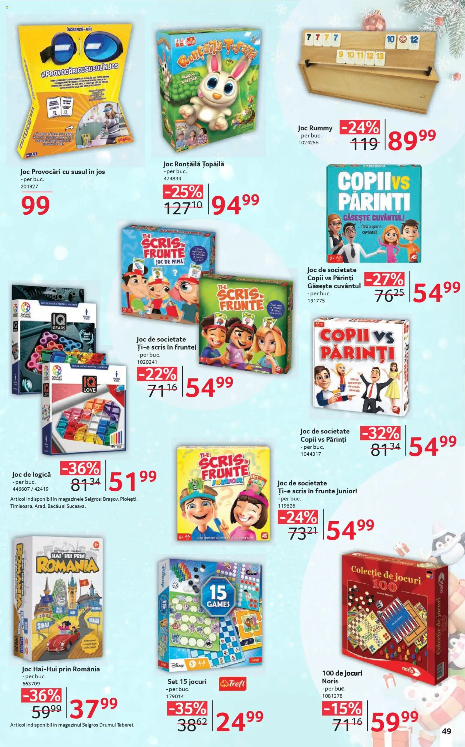 Catalog Selgros 6 - 23 Decembrie 2025 | Pagina 49 | Produse: Joc, Mango