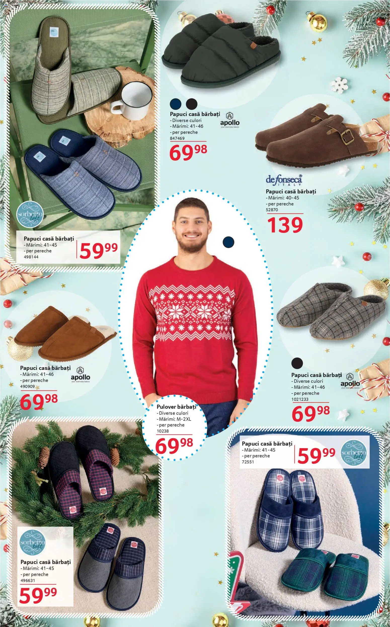 Catalog Selgros 6 - 23 Decembrie 2025 | Pagina 60 | Produse: Pulover, Papuci