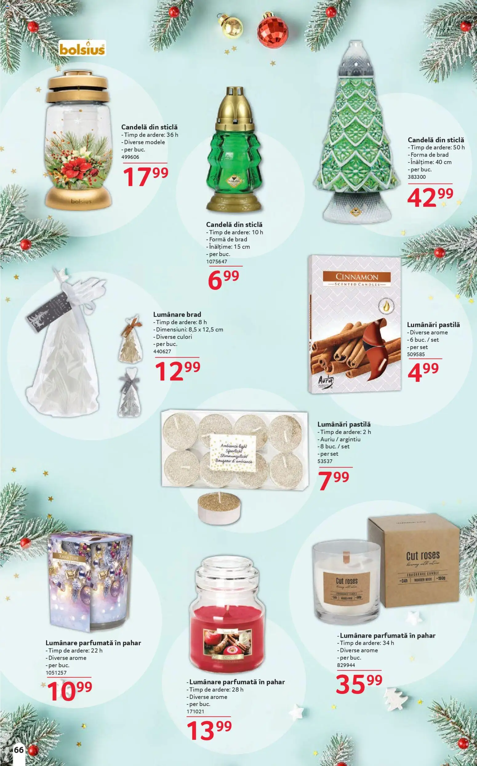 Catalog Selgros 6 - 23 Decembrie 2025 | Pagina 66 | Produse: Lumânare