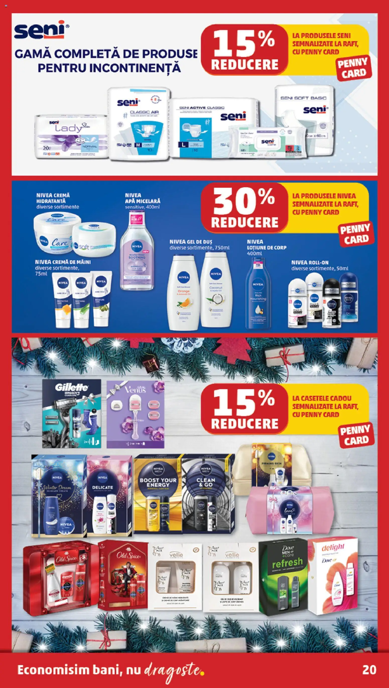 Catalog PENNY Market 10 - 15 Decembrie 2025 | Pagina 20 | Produse: Kısırlaştırılmış Kedi Maması, Duș, Deodorant, Absorbante