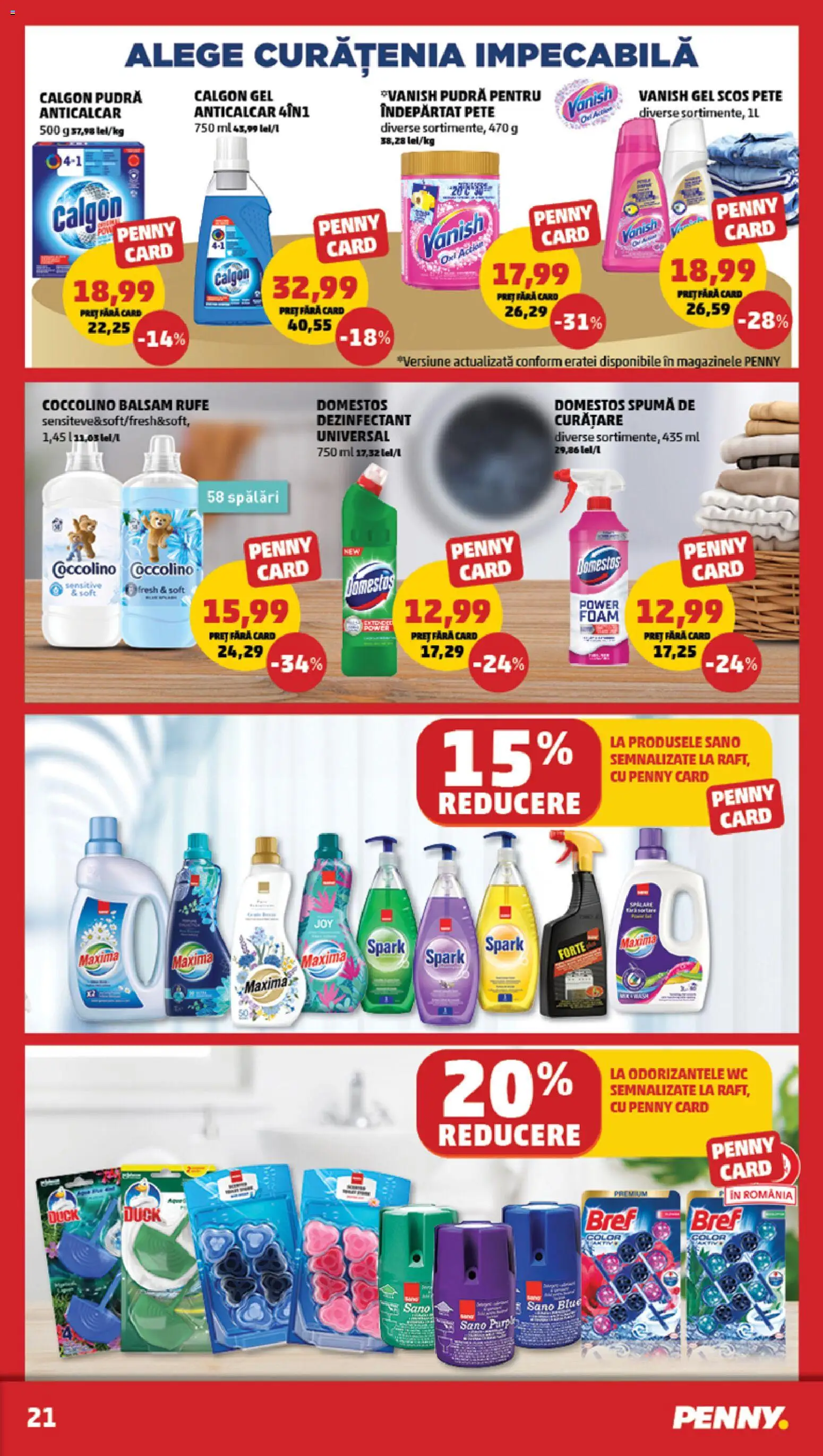 Catalog PENNY Market 10 - 15 Decembrie 2025 | Pagina 21 | Produse: Pudră, Balsam, Çelik Mama ve Su Kabı