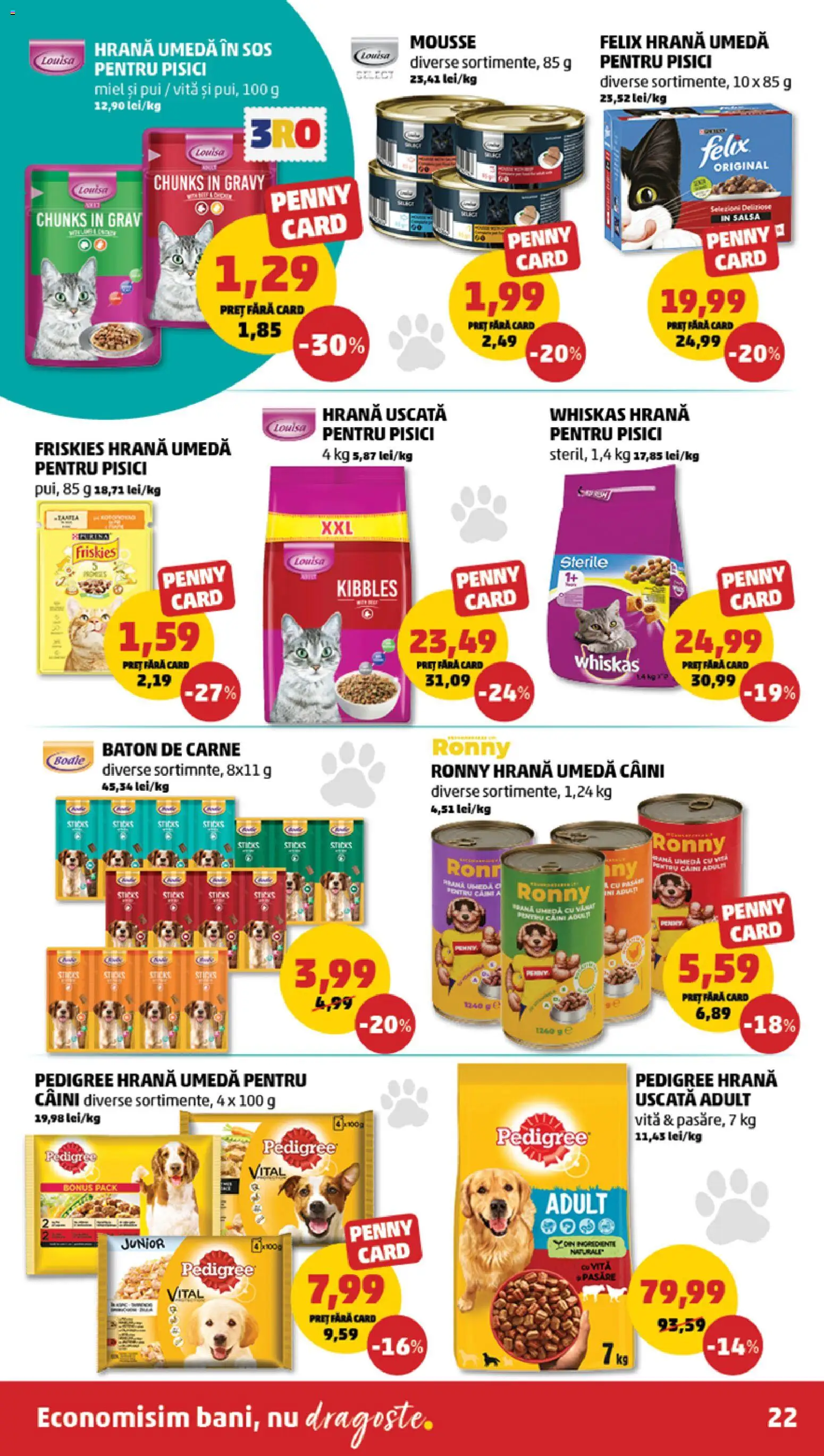 Catalog PENNY Market 10 - 15 Decembrie 2025 | Pagina 22 | Produse: Hrană pentru pisici, Hacıyatmaz Kedi Oyuncağı, Sos