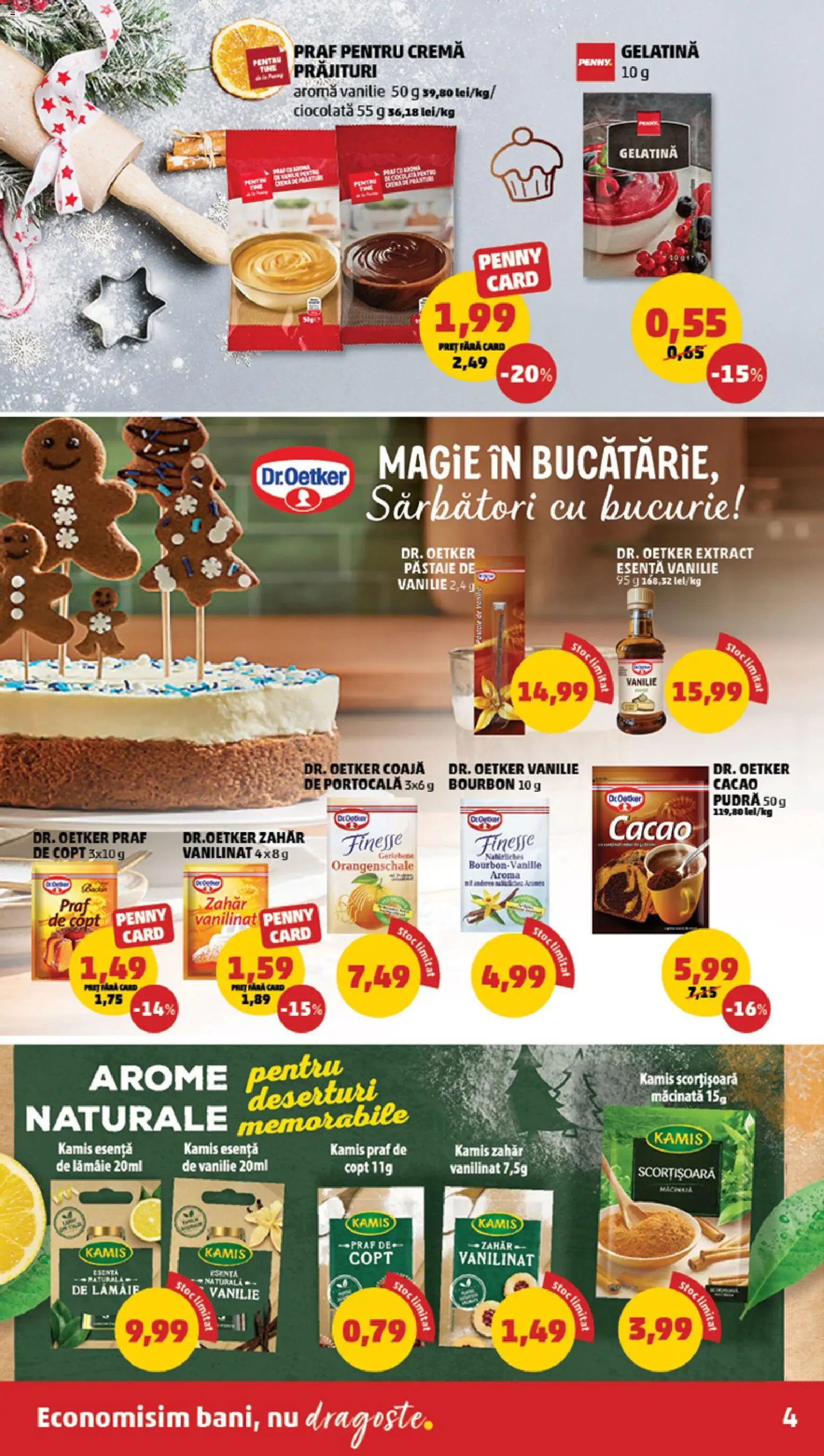 Catalog PENNY Market 10 - 15 Decembrie 2025 | Pagina 4 | Produse: Pudră, Ciocolată, Bourbon, Lămâie