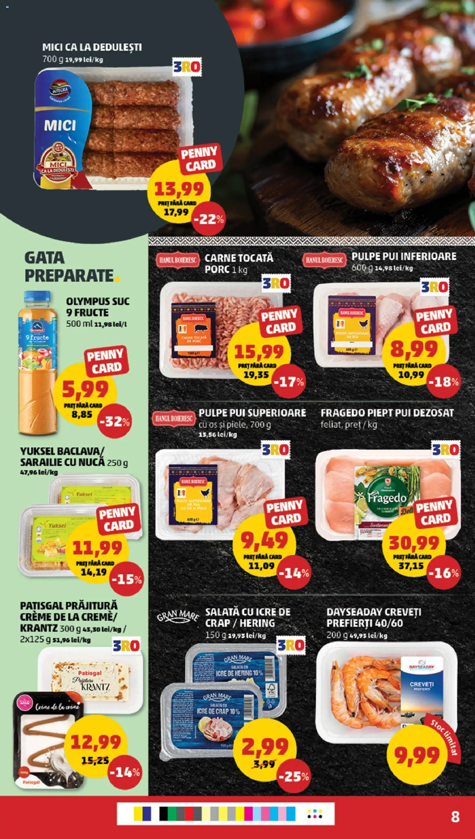 Catalog PENNY Market 10 - 15 Decembrie 2025 | Pagina 8 | Produse: Mici, Prăjitură, Salată, Fructe
