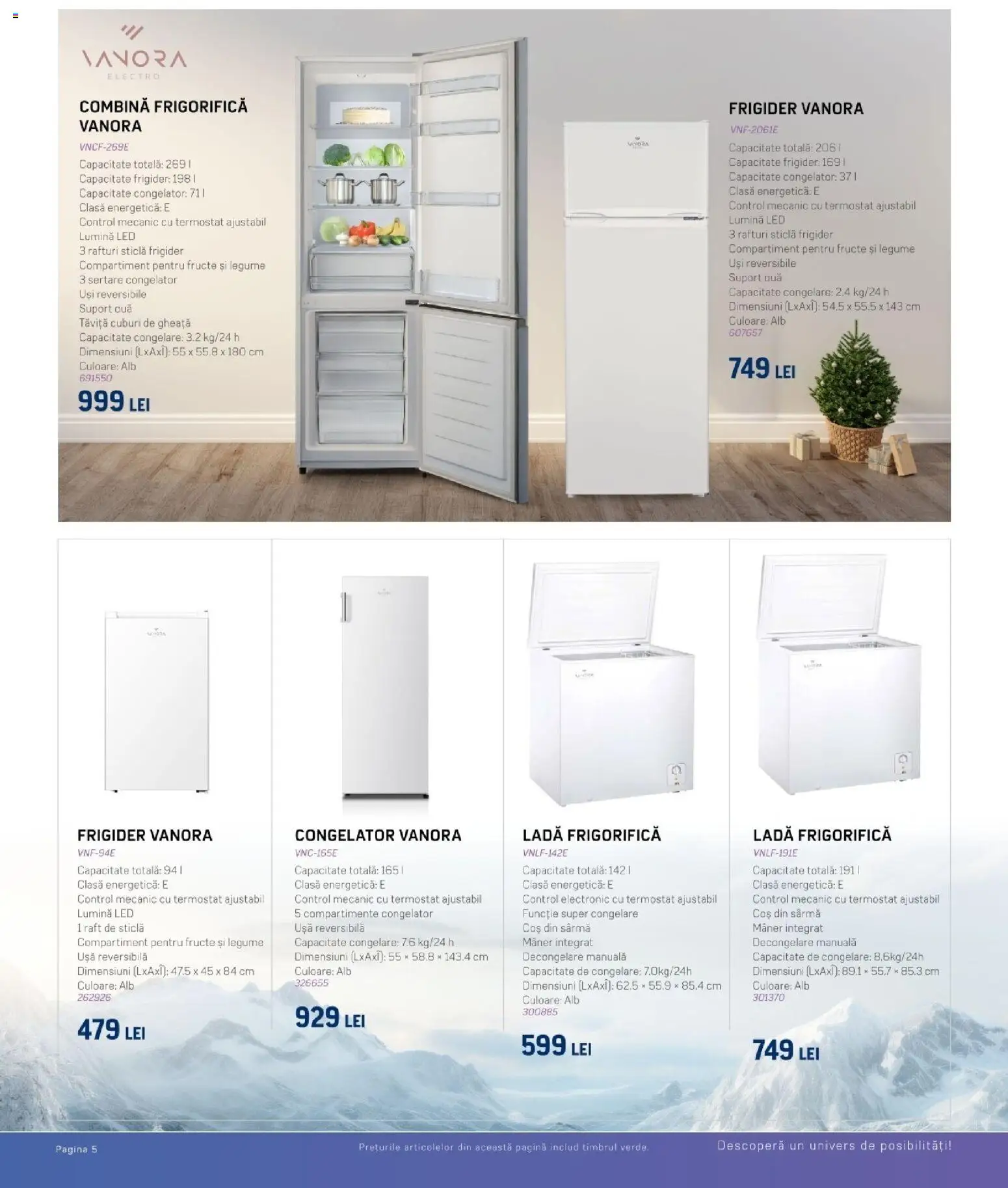 Catalog Selgros 6 - 23 Decembrie 2025 | Pagina 6 | Produse: Frigider, Raft, Legume, Ladă frigorifică