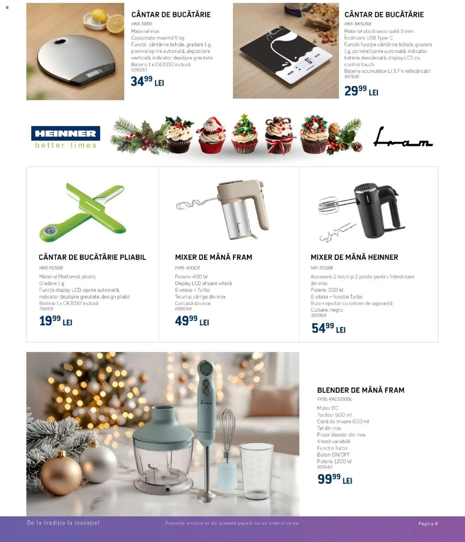 Catalog Selgros 6 - 23 Decembrie 2025 | Pagina 9 | Produse: Carcasă, Usb, Mixer, Bucătărie