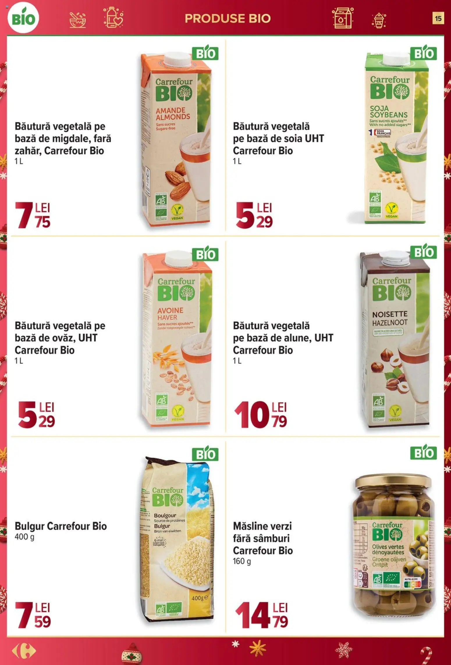Catalog Carrefour 10 - 15 Decembrie 2025 | Pagina 15 | Produse: Şerit ödül, Măsline