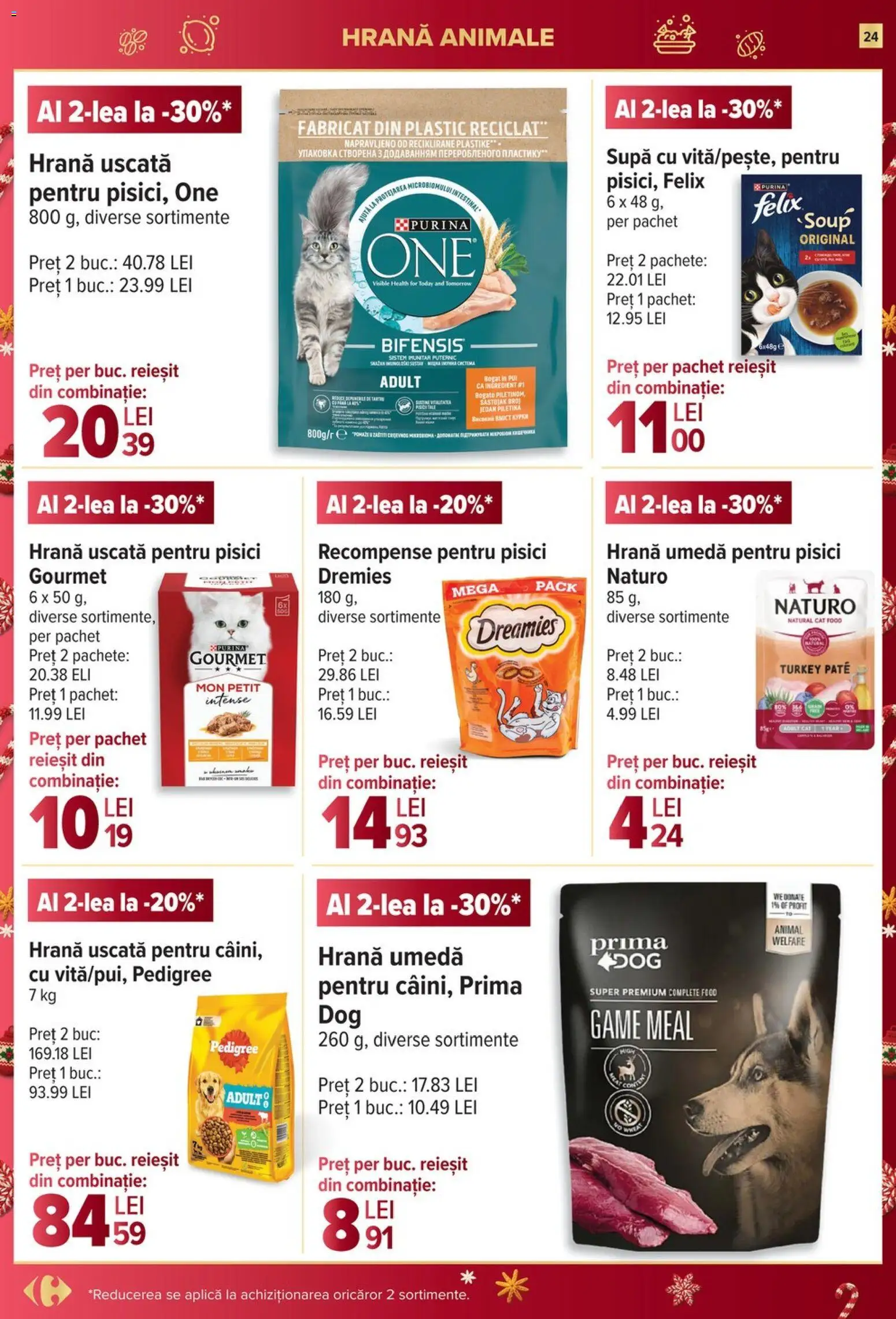 Catalog Carrefour 10 - 15 Decembrie 2025 | Pagina 24 | Produse: Hacıyatmaz Kedi Oyuncağı, Pate