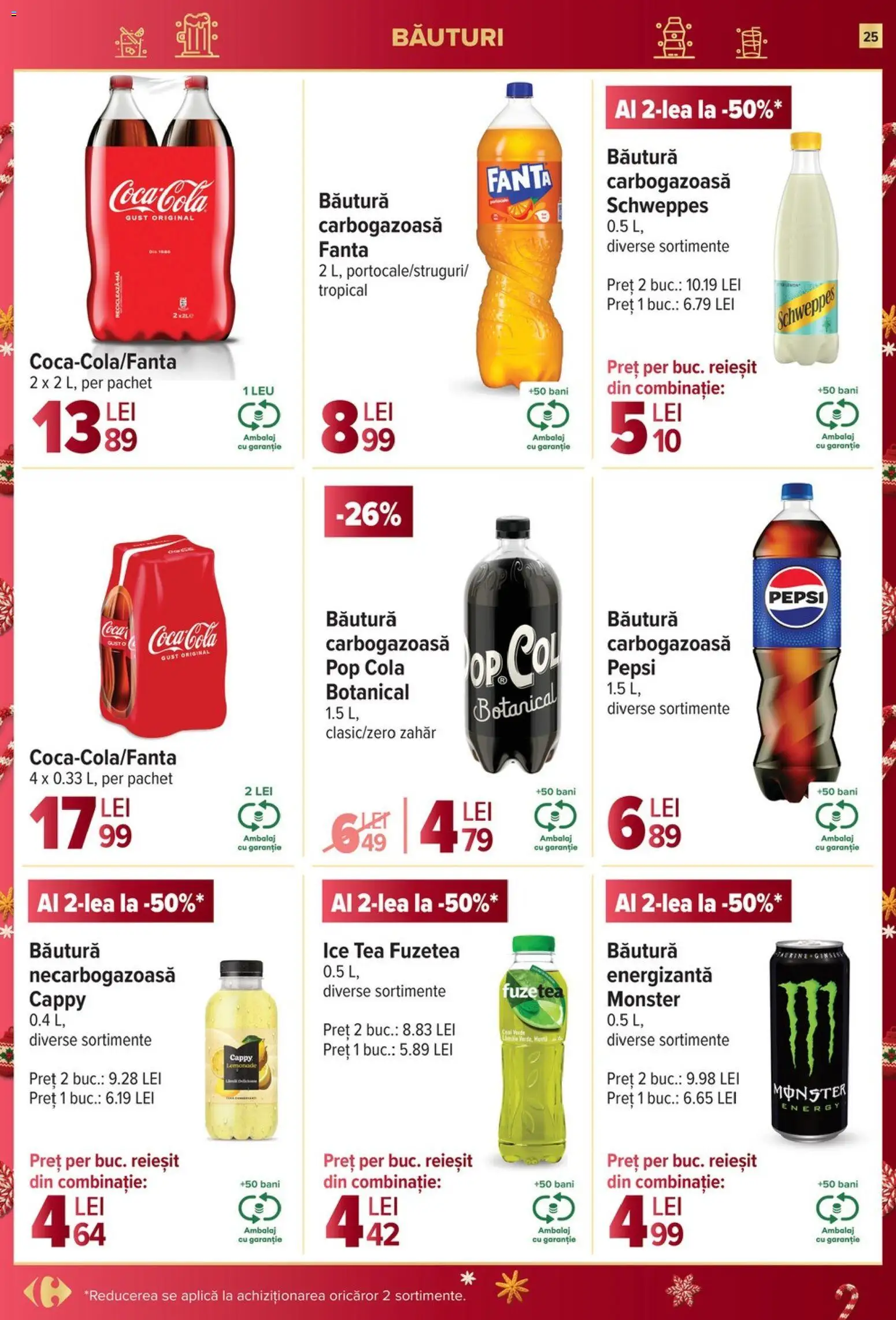 Catalog Carrefour 10 - 15 Decembrie 2025 | Pagina 25 | Produse: Amerikan servis, Ice tea, Zahăr