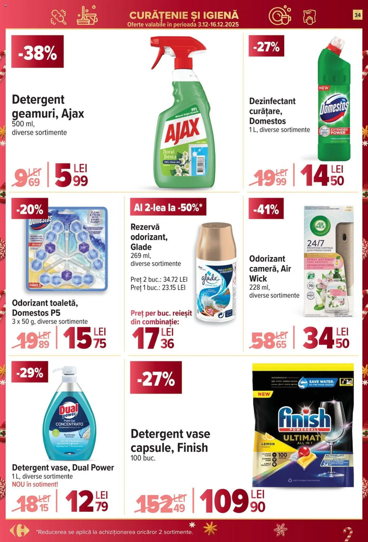 Catalog Carrefour 10 - 15 Decembrie 2025 | Pagina 34 | Produse: Pomelo, Detergent