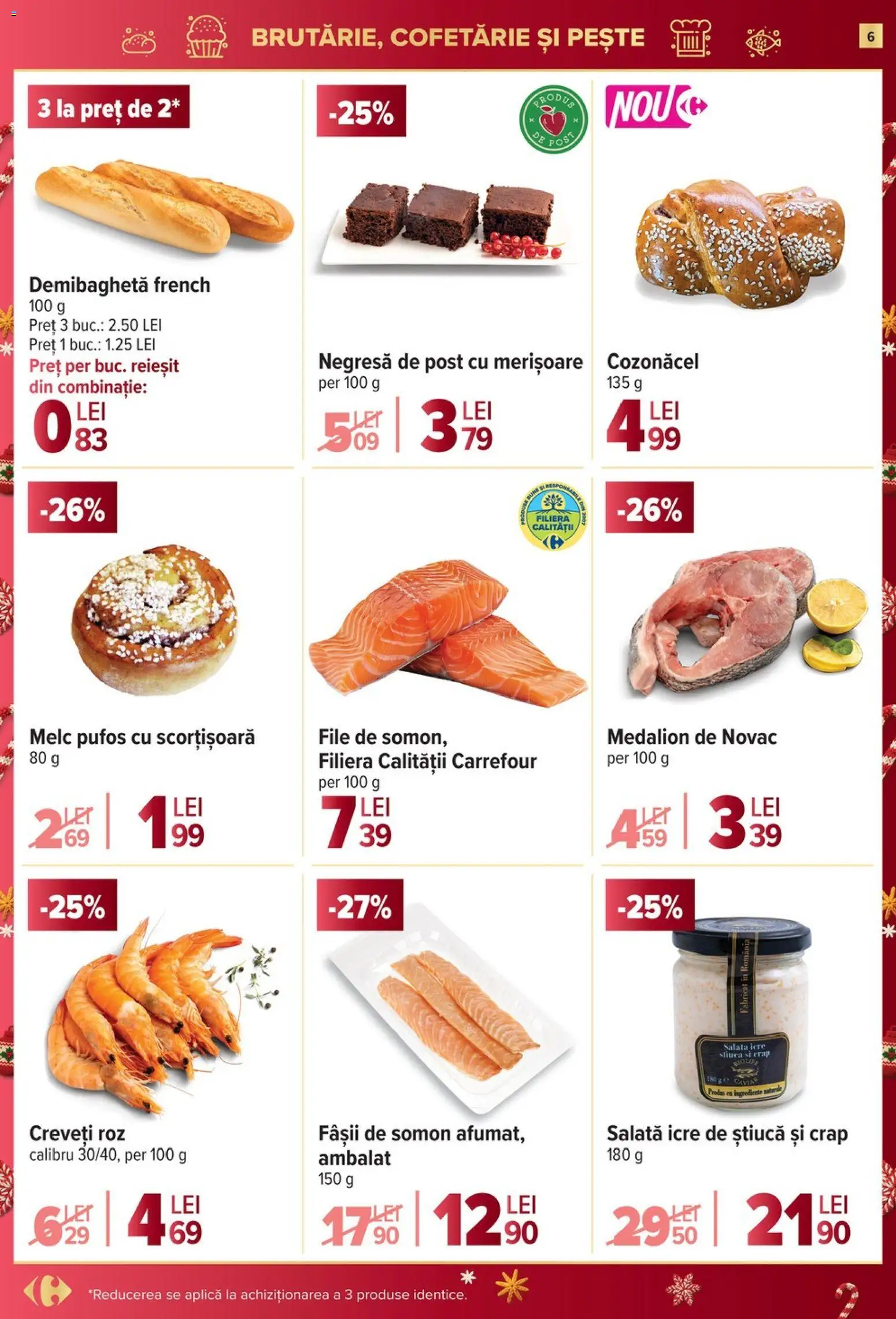 Catalog Carrefour 10 - 15 Decembrie 2025 | Pagina 6 | Produse: Pește, Salată, Çocuk sutyeni