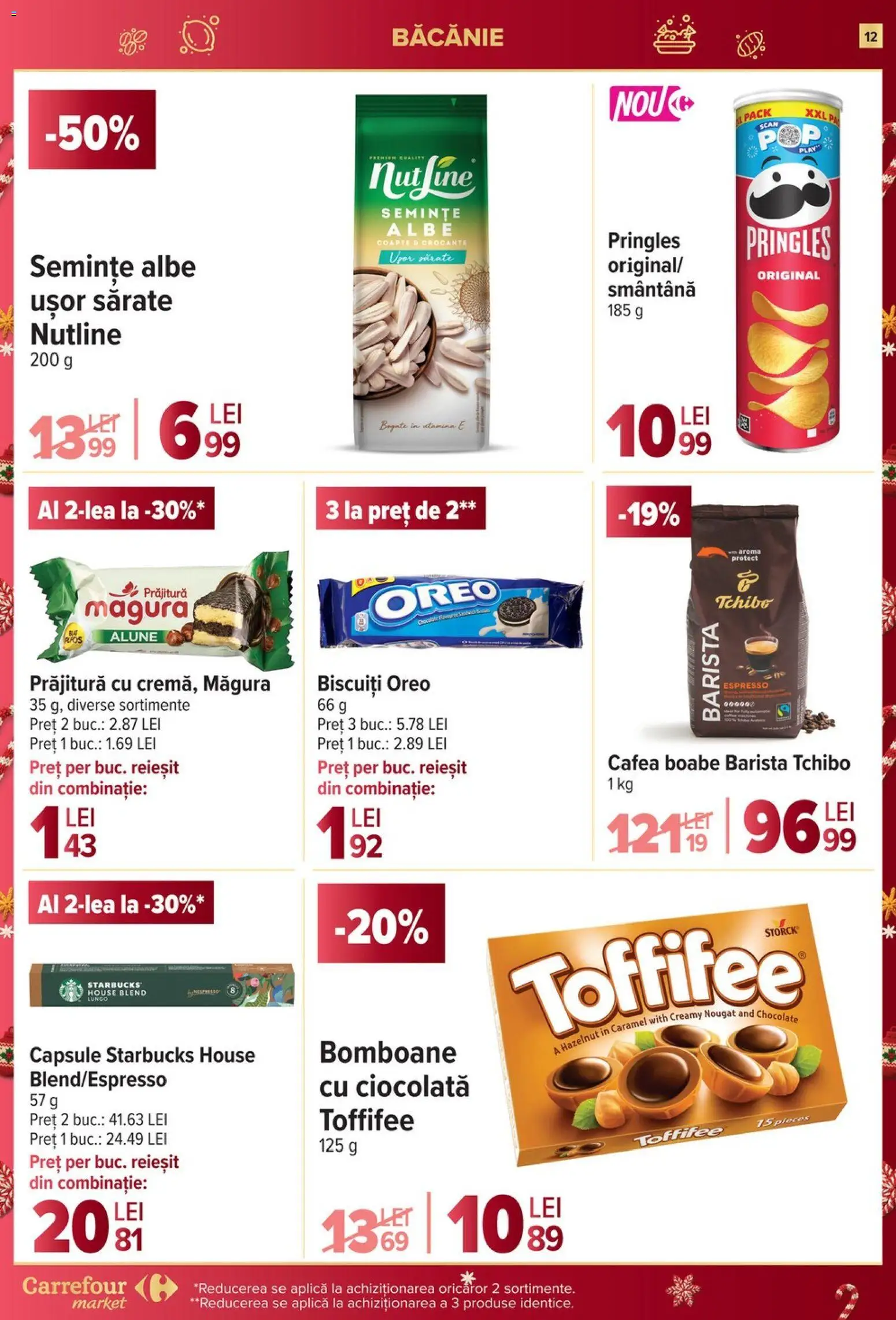 Catalog Carrefour 10 - 15 Decembrie 2025 | Pagina 12 | Produse: Ödül oyuncağı, Prăjitură, Alune, Smântână