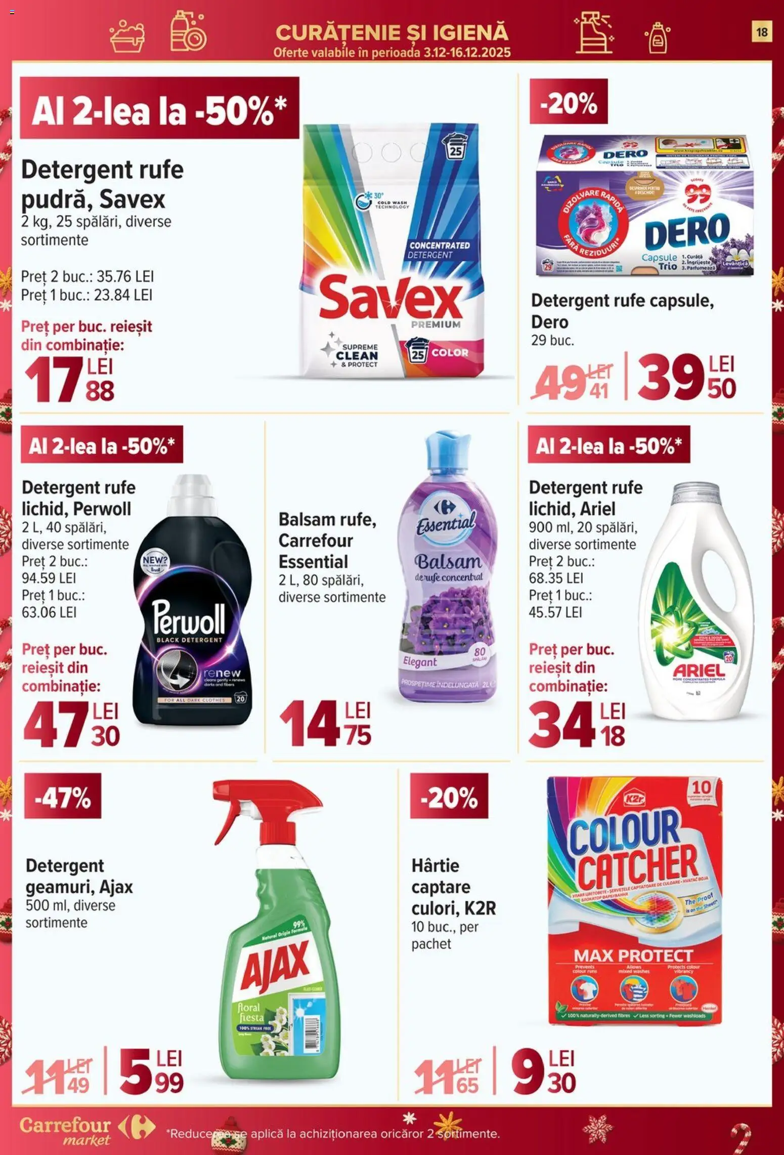 Catalog Carrefour 10 - 15 Decembrie 2025 | Pagina 18 | Produse: Pomelo, Balsam, Detergent
