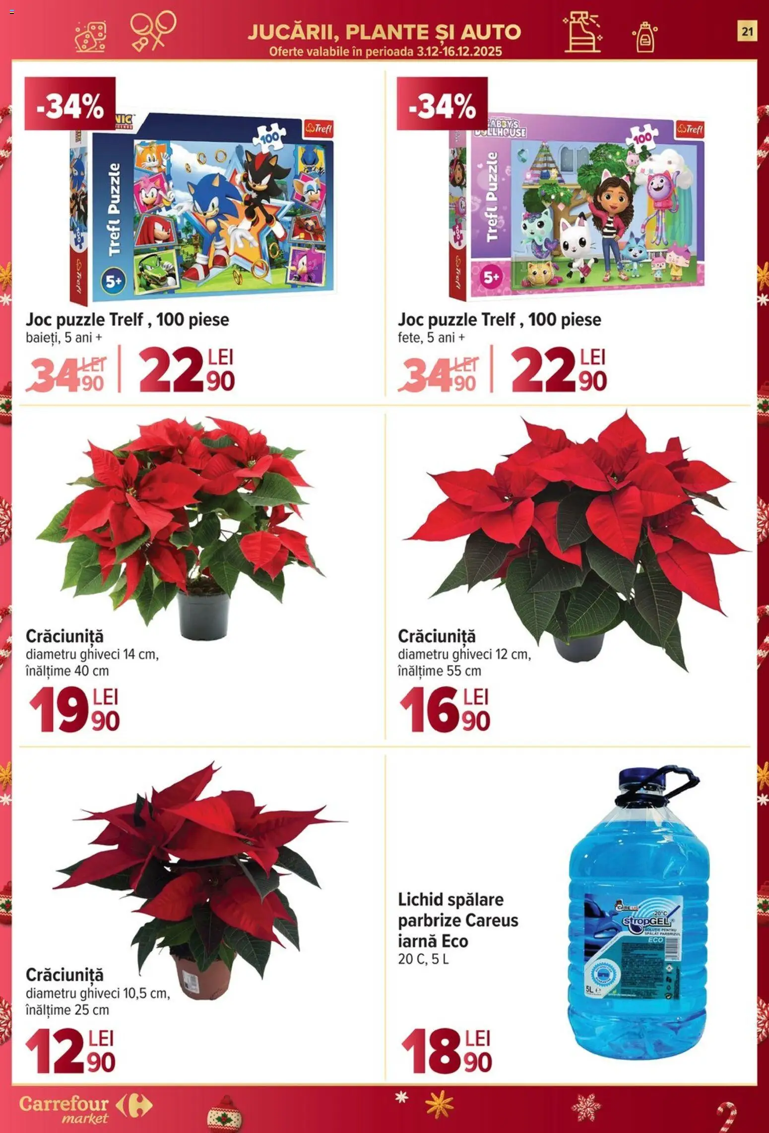 Catalog Carrefour 10 - 15 Decembrie 2025 | Pagina 21 | Produse: Joc, Ghiveci