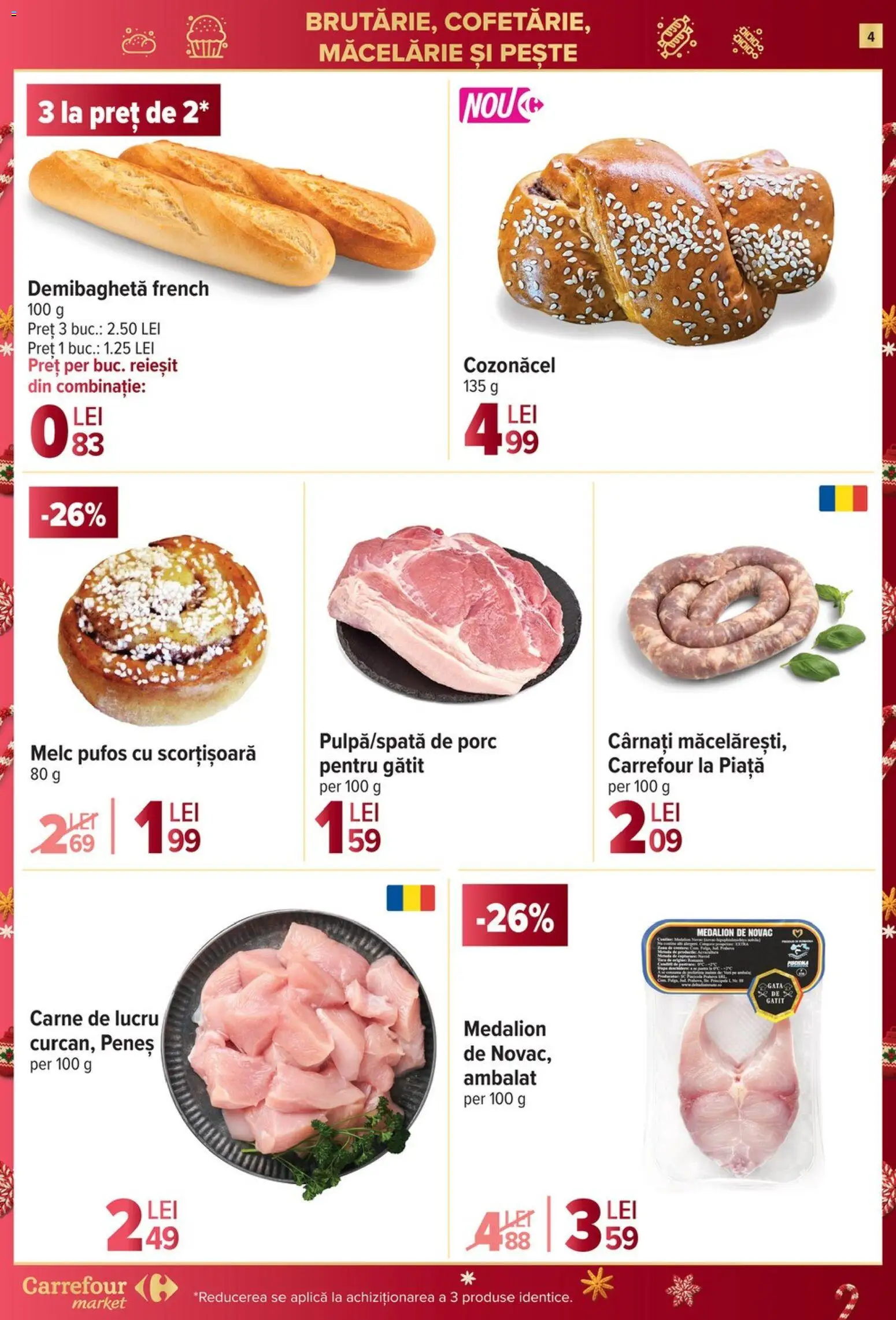 Catalog Carrefour 10 - 15 Decembrie 2025 | Pagina 4 | Produse: Pește, Cârnați