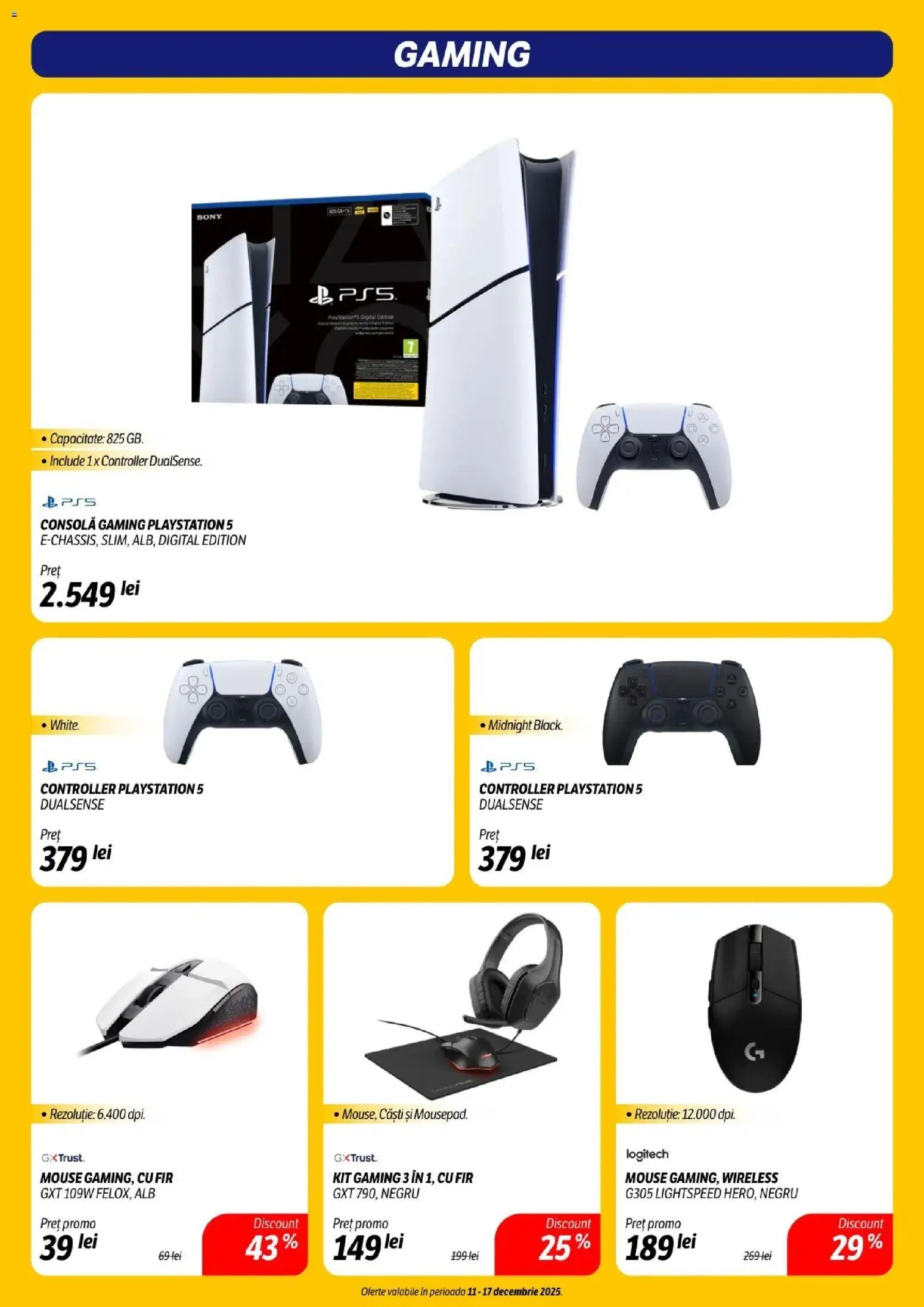 Catalog Flanco 11 - 16 Decembrie 2025 | Pagina 14 | Produse: Mouse, Căști, Playstation