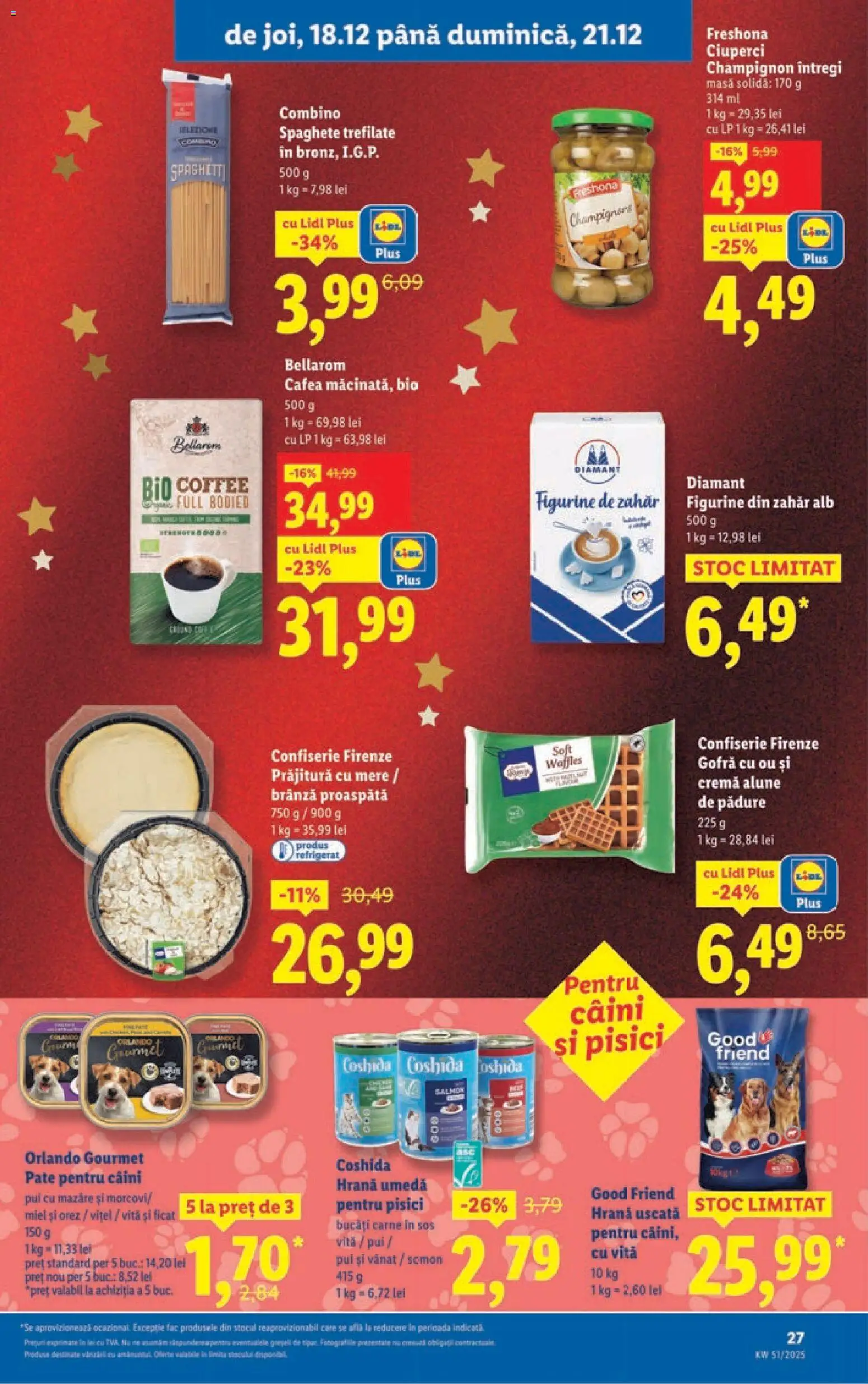 Catalog LIDL 15 - 20 Decembrie 2025 | Pagina 27 | Produse: Şerit ödül, Ciuperci, Brânză, Cremă