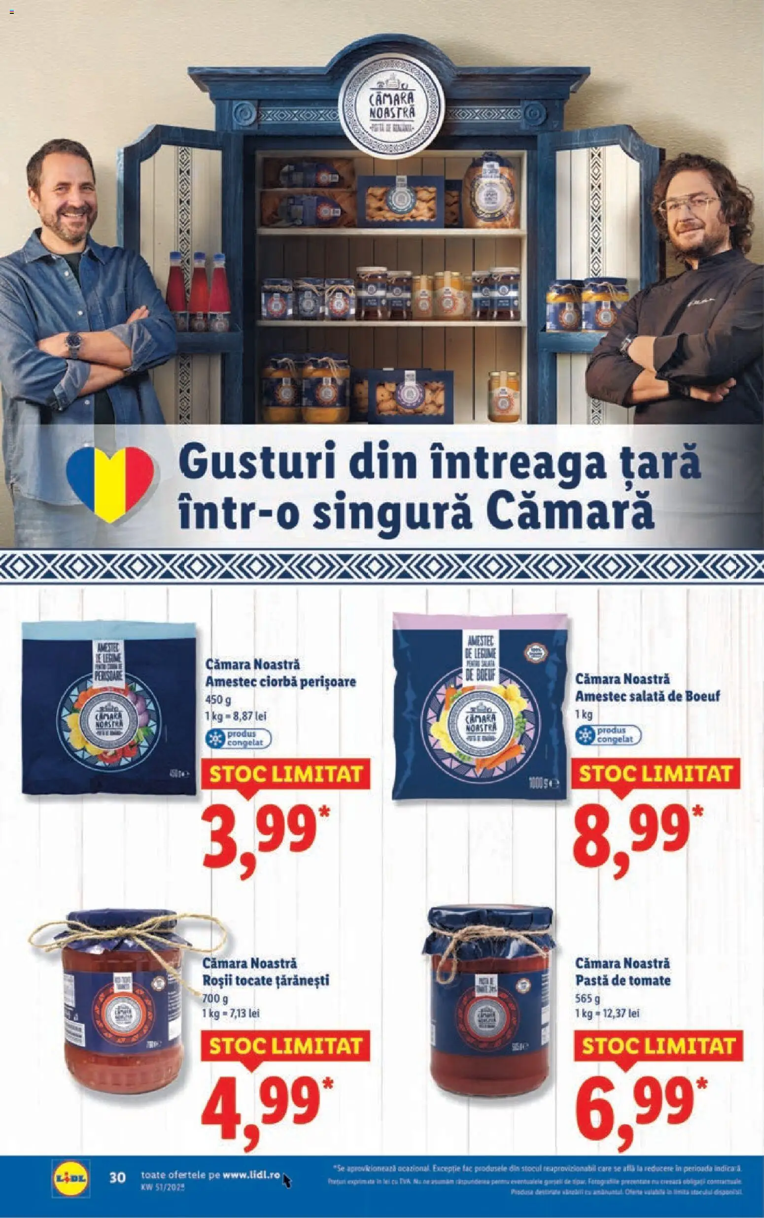 Catalog LIDL 15 - 20 Decembrie 2025 | Pagina 30 | Produse: Feijoa Meyvesi, Pastă de tomate, Roșii, Legume