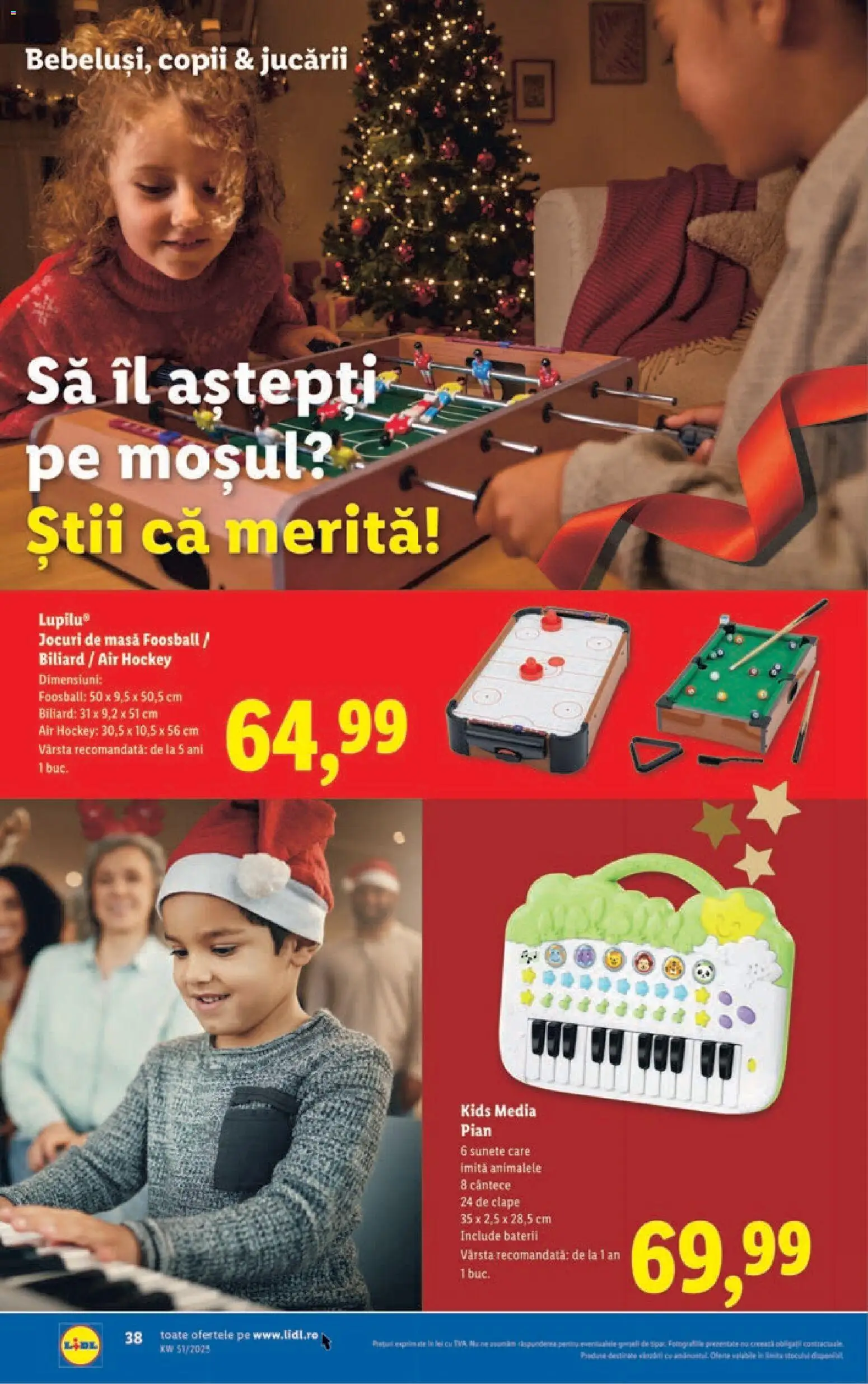 Catalog LIDL 15 - 20 Decembrie 2025 | Pagina 38 | Produse: Masă, Baterii