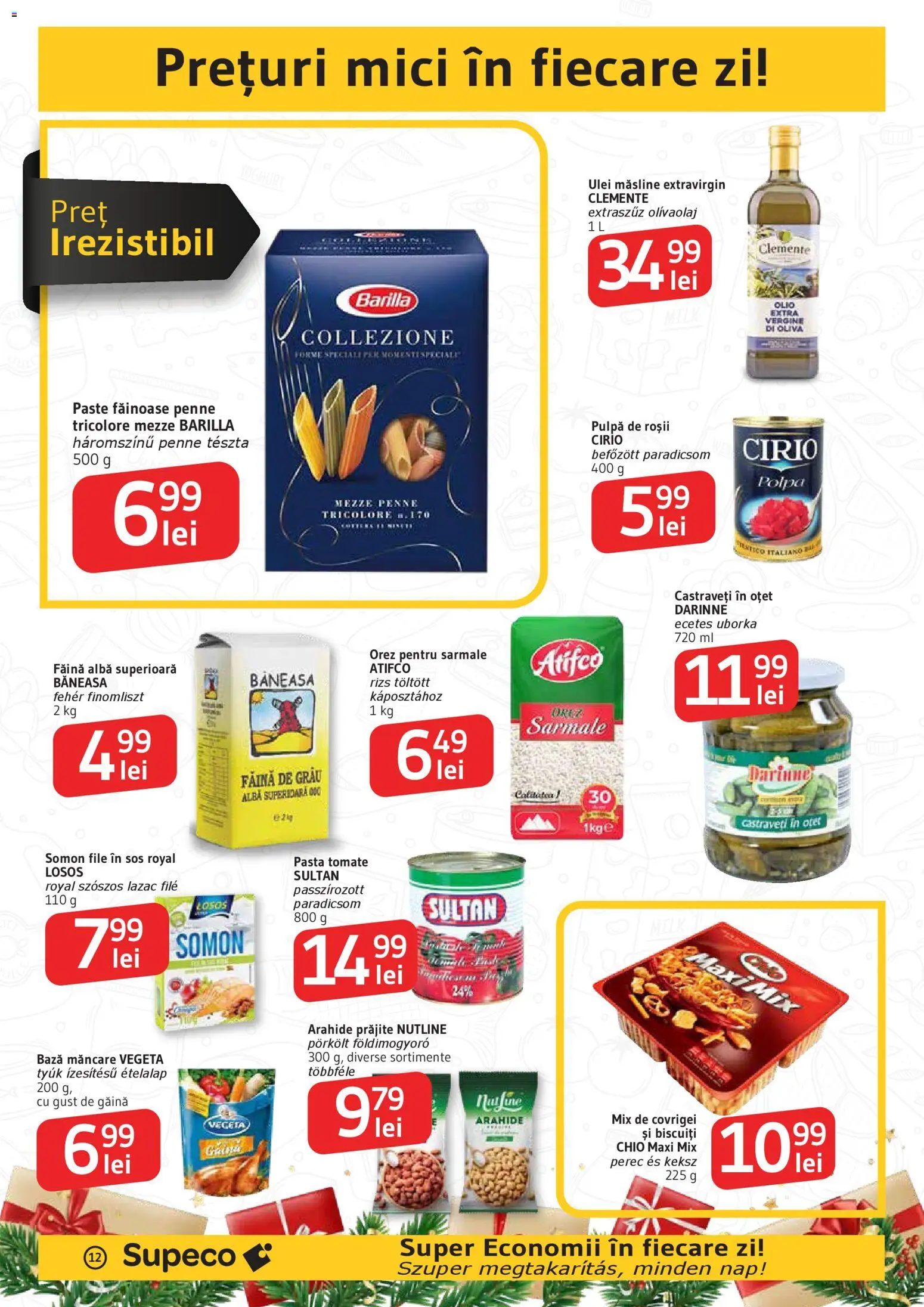 Catalog Supeco 11 - 25 Decembrie 2025 | Pagina 12 | Produse: Arahide, Făină, Paste, Sos